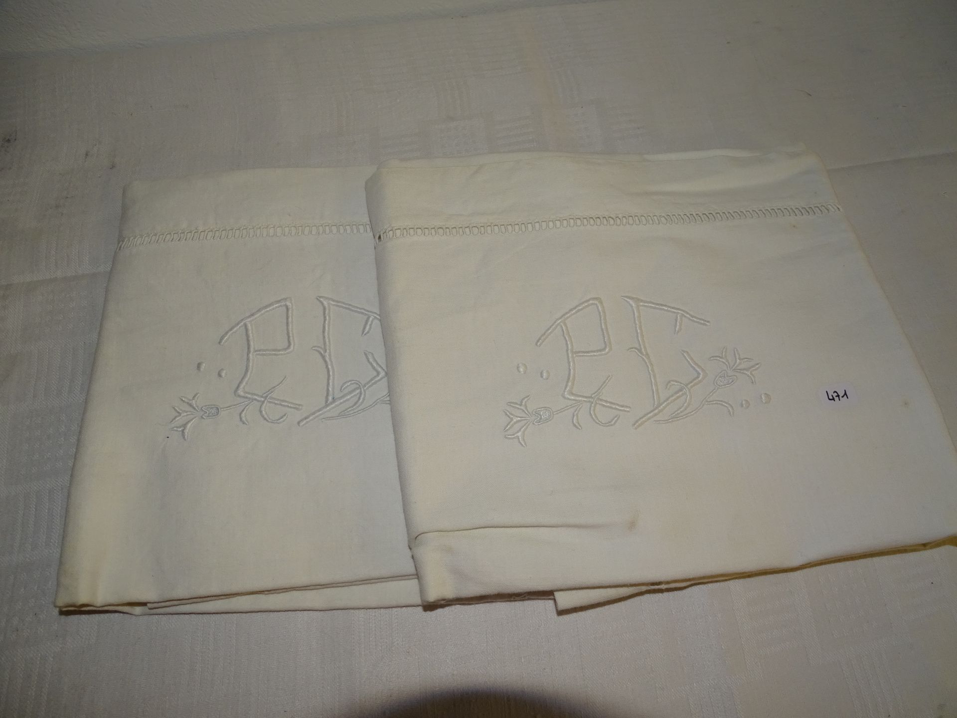 Null Pair of initial PC pillowcases
