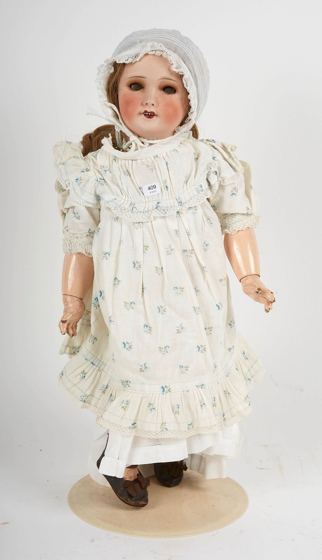 Null Baby Twin (SFBJ period circa 1935). Talking model, head in cast biscuit, op&hellip;