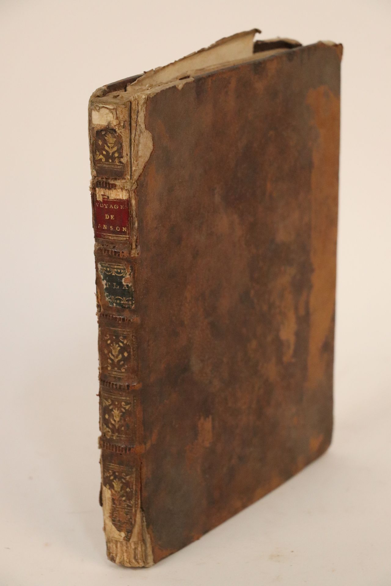 Null 
1 volumen. ANSON, Voyages, Atlas, Colección de los 35 grabados que ilustra&hellip;