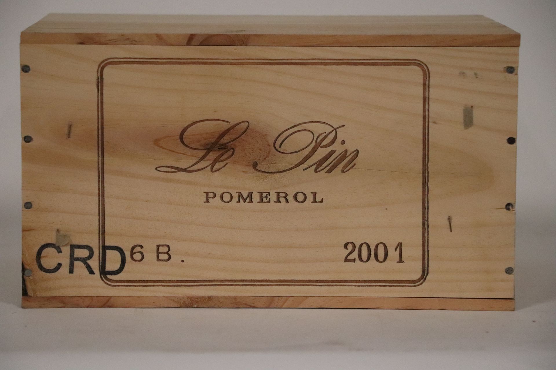 Null 6个回合。Ch. Le Pin - Pomerol - 2001 - CB.