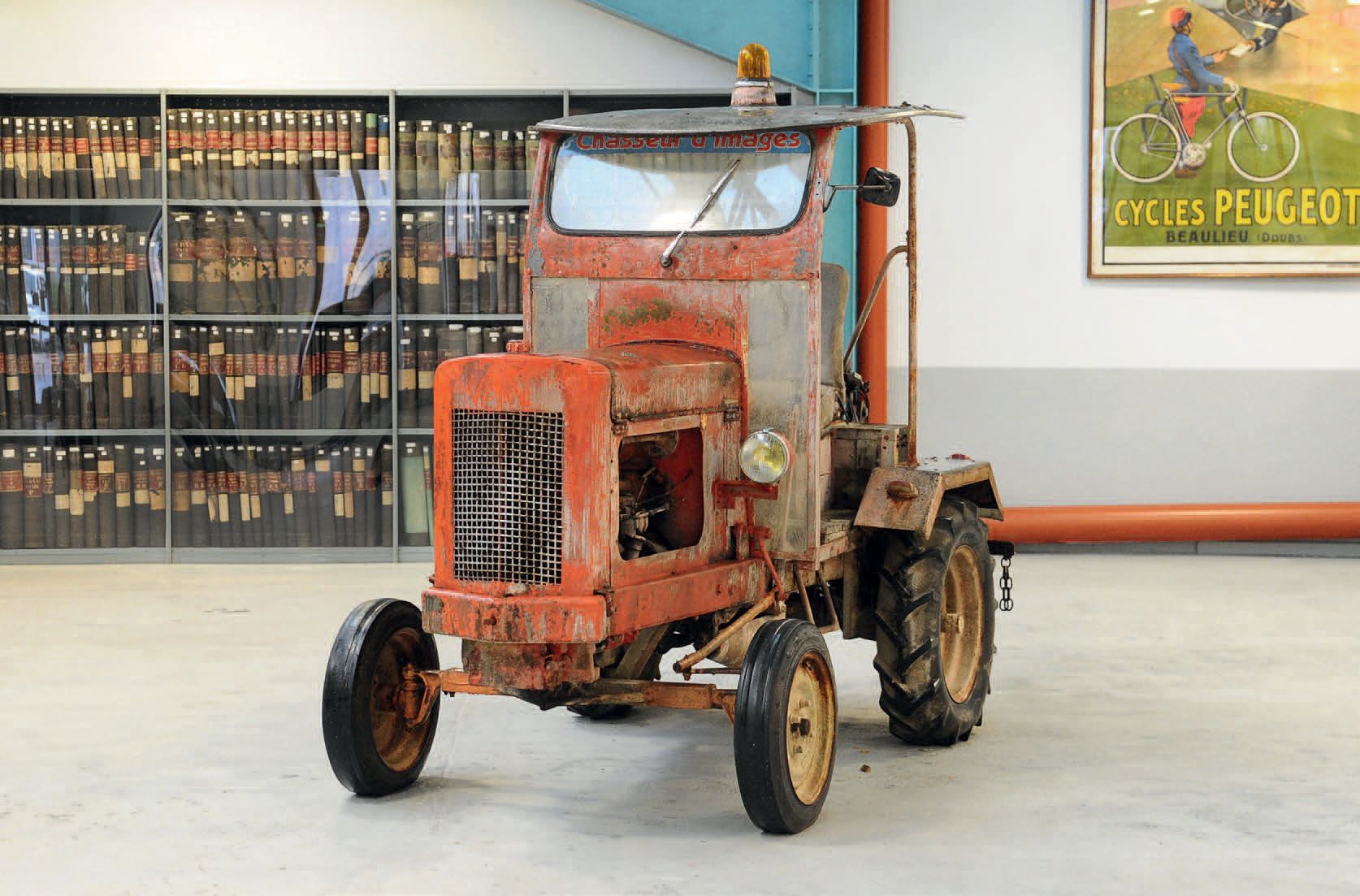 Circa 1960 Tracteur à moteur Citroën B2 
Fabrication artisanale

Mécanique Citro&hellip;