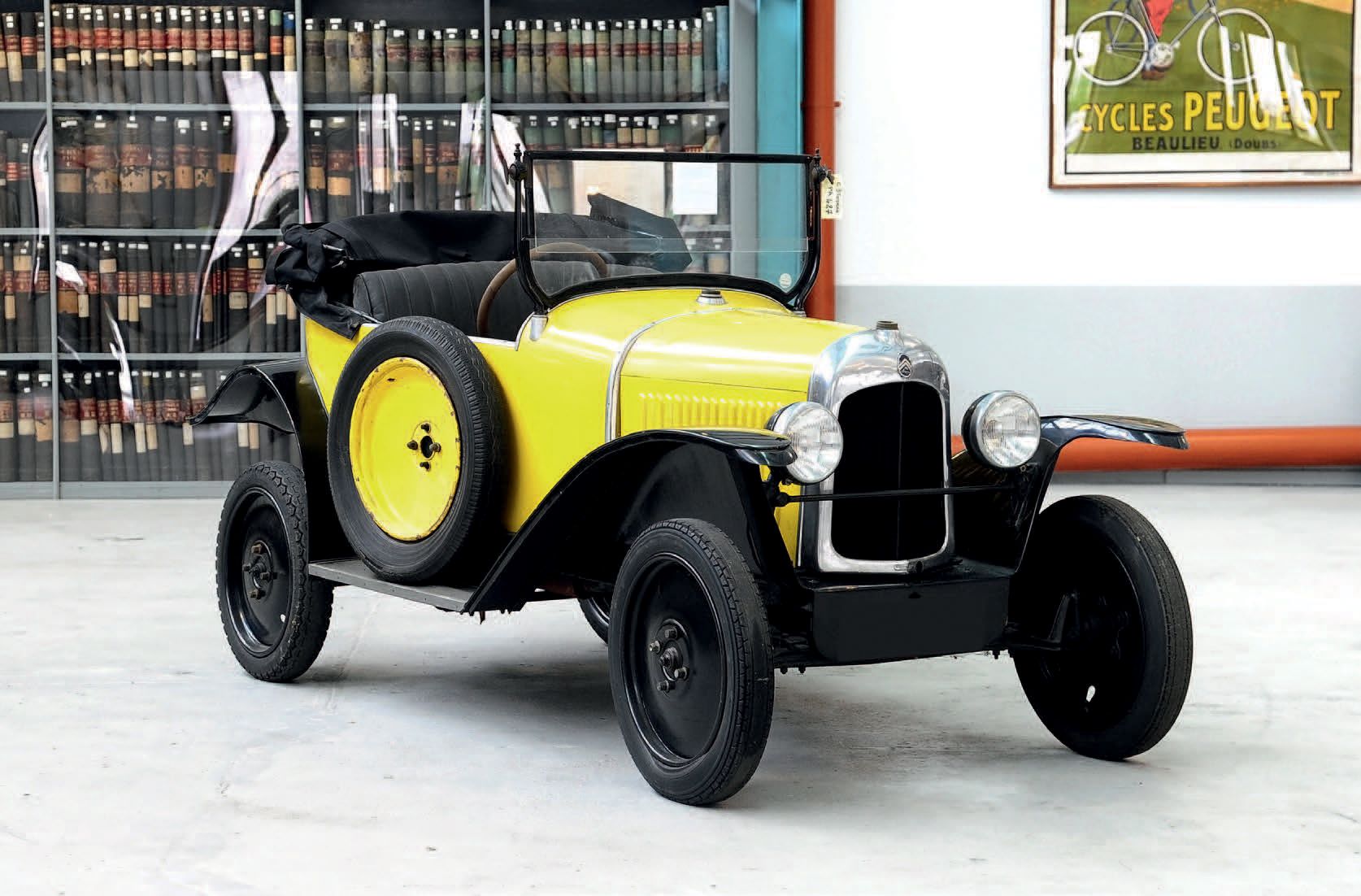 1923 Citroën Type C 5HP Torpédo 2-places 
Modèle emblématique de la marque

Proj&hellip;