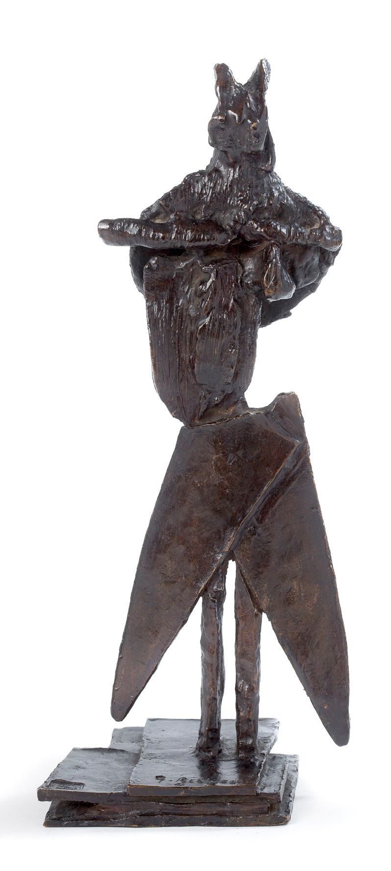 GERMAINE RICHIER (1904-1959) 
夜晚的男人，约1950年

青铜器，标有Valsuani铸造厂的印章，并在底座上签名

青铜，有瓦卢&hellip;