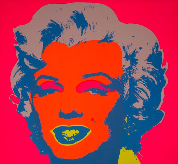 WARHOL ANDY (D'APRÈS) (1928-1987) 
Marilyn, um 1970 

Serie von 10 Farbserigrafi&hellip;