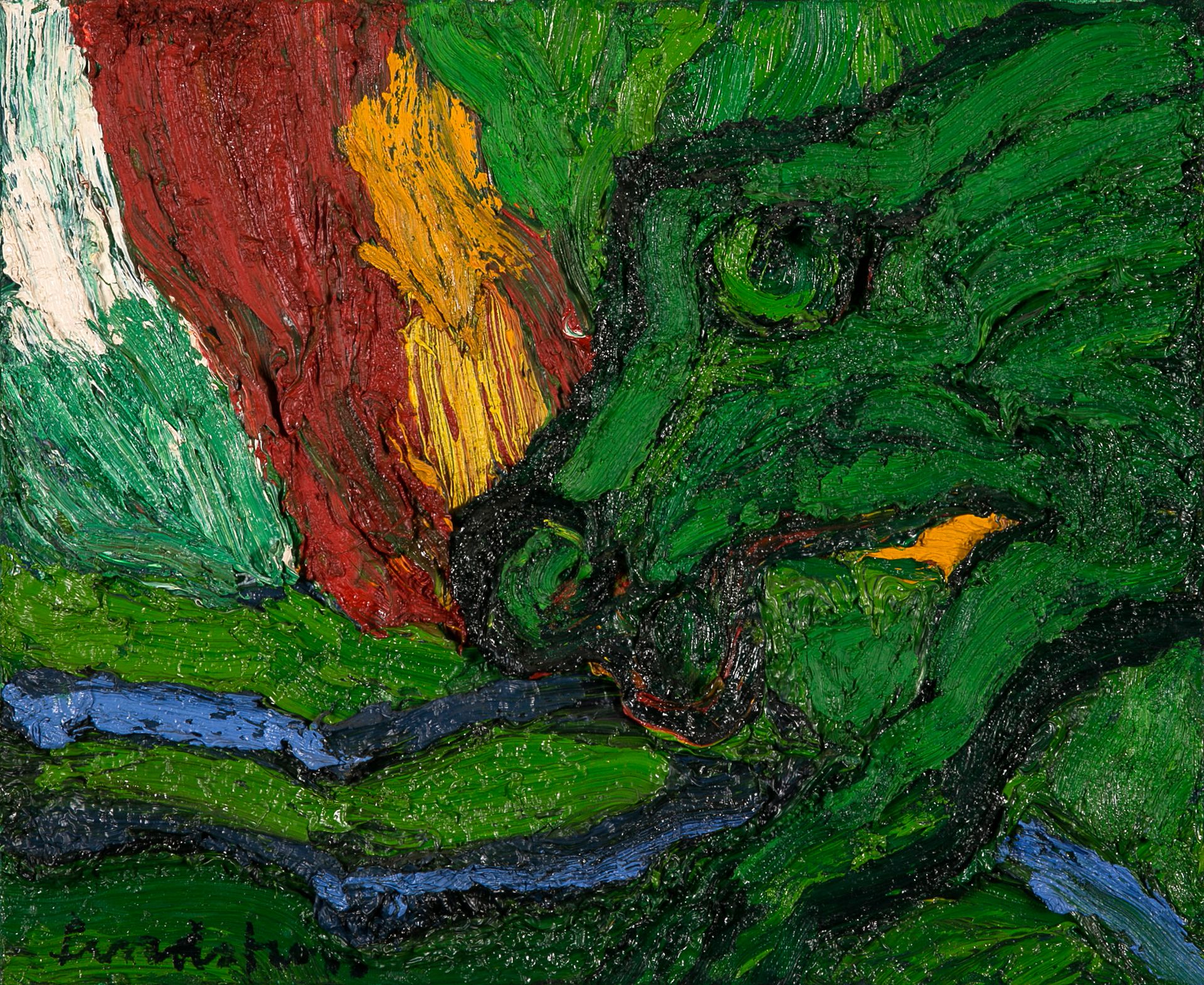 Bengt Lindström (1925-2008) 
Nocturne, 1988

Oil on canvas, signed lower left 

&hellip;