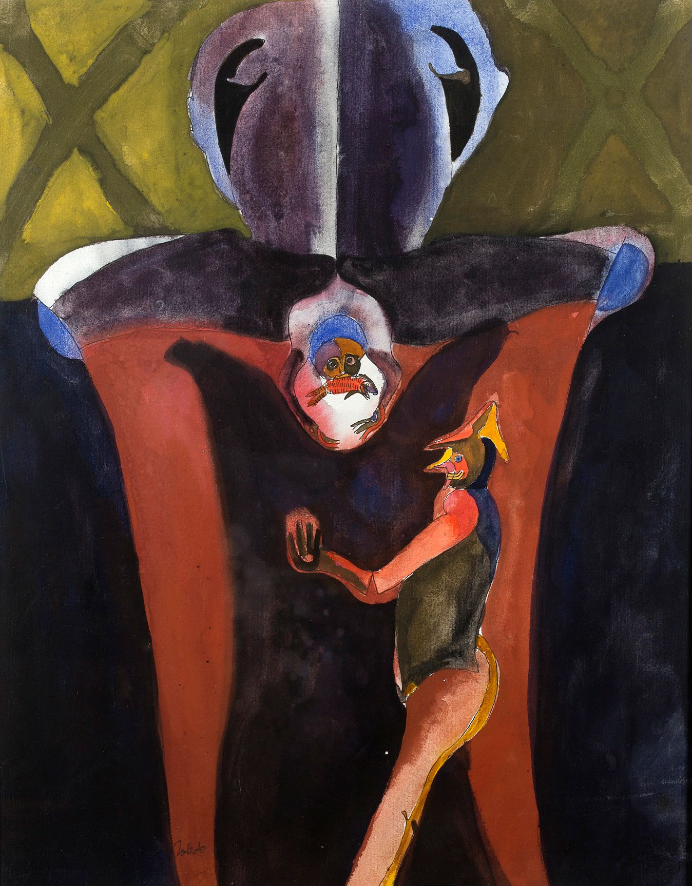 FRANCISCO TOLEDO (1940-2019) 
Fantastical figures, 1962, 1963 

Ink and watercol&hellip;
