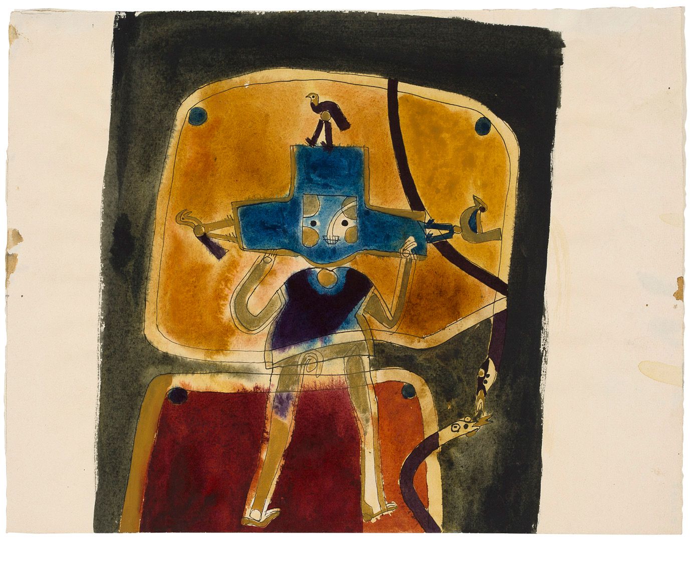 FRANCISCO TOLEDO (1940-2019) 
Benda shini guchi 

Encre et aquarelle sur papier,&hellip;