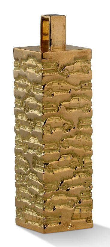 FERNANDEZ ARMAN (1928-2005) 
Langfristiges Parken 

Gelbgold 18K (750), Gewicht &hellip;