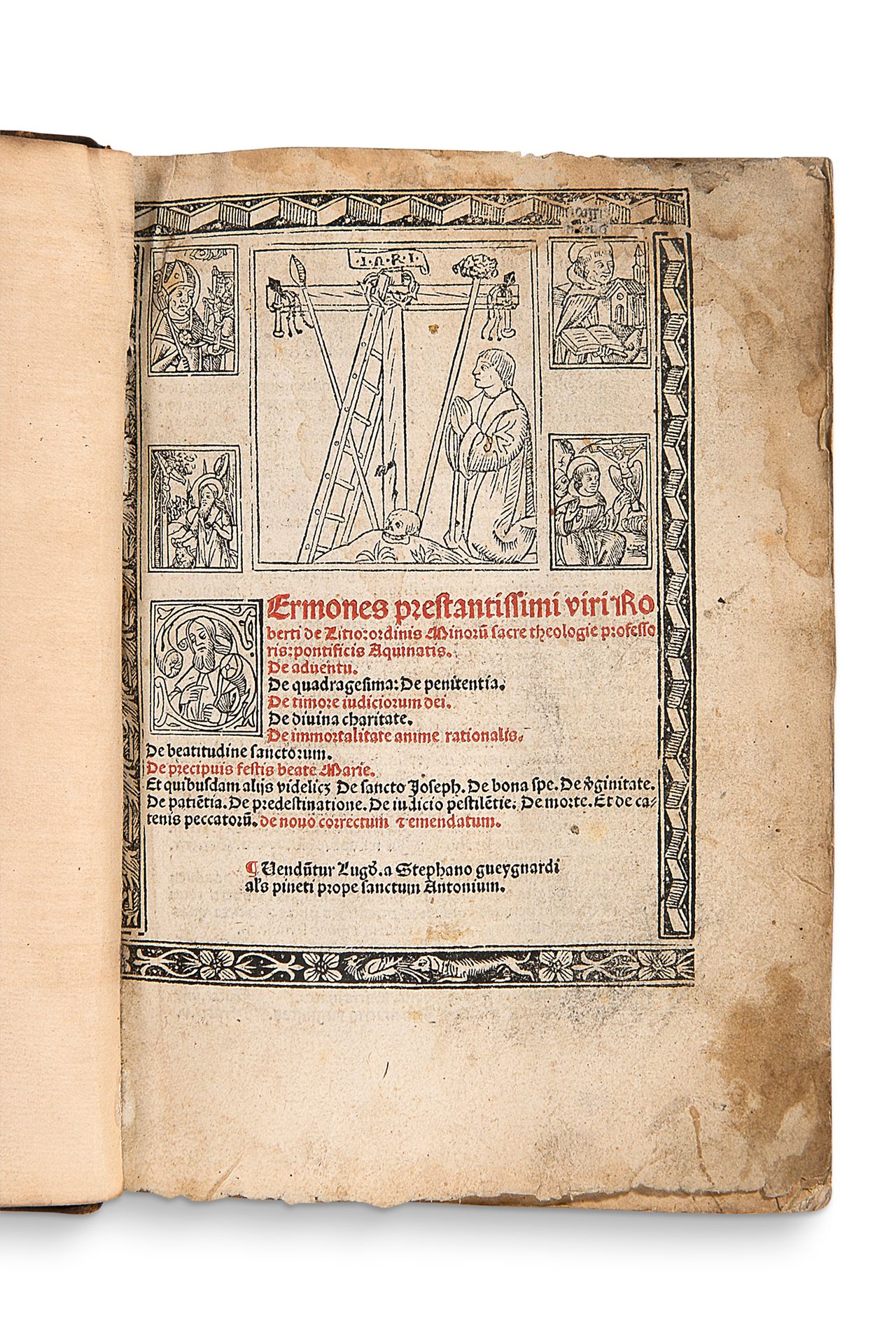 CARACCIOLO Roberto (1425-1495) Sermones prestantissimi viri Roberti de Litio... &hellip;