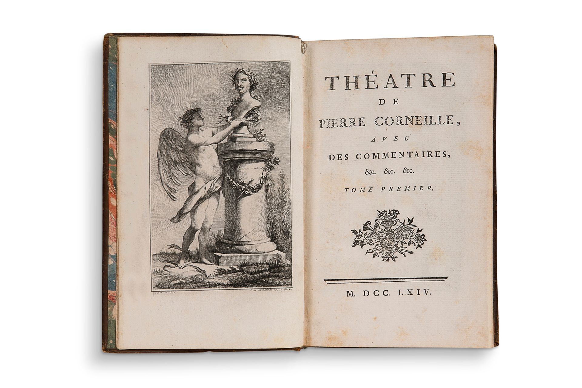[CORNEILLE Pierre (1606-1684)] 皮埃尔-科尔内耶的戏剧，以及一些评论，等等。&c.&c.
S.L. [Geneva], s.Éd.&hellip;