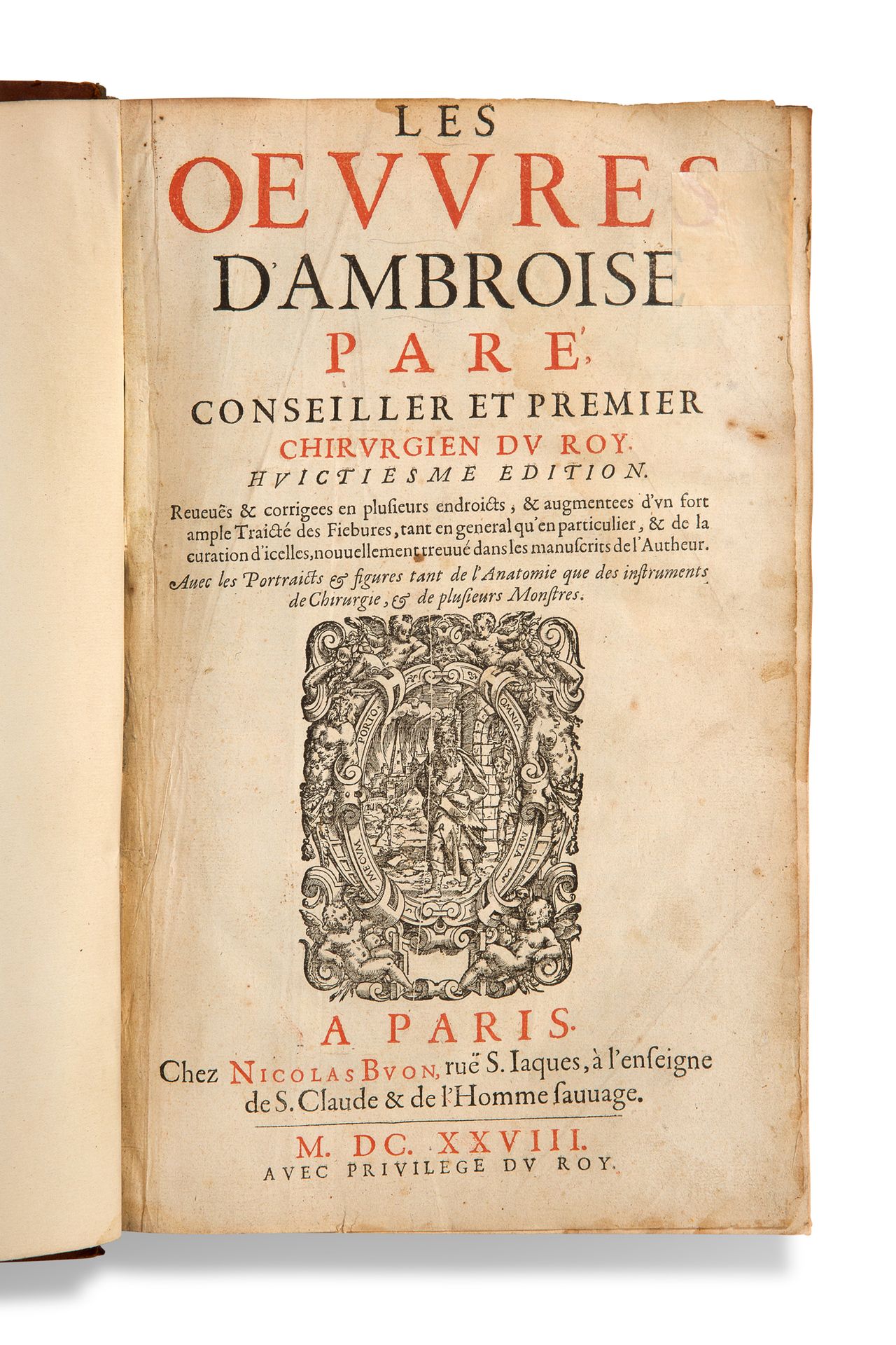 Null [CIRUGÍA]. PARÉ Ambroise (circa 1510-1590)
Les oeuvres d'Ambroise Paré, con&hellip;