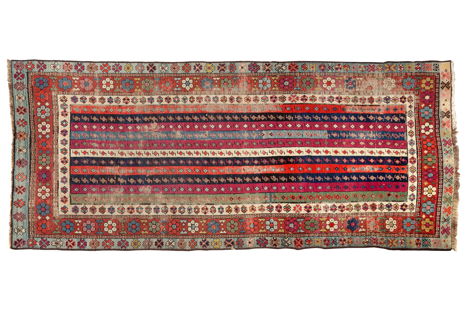 Null [RUGS]
Talich (Caucasus) circa 1870/1880 Wool velvet on wool foundation. We&hellip;