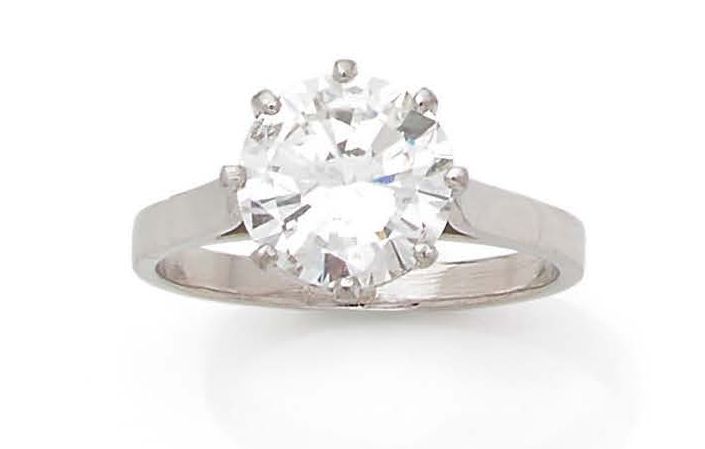 Null BAGUE « DIAMANT »
Diamant rond taille brillant
Platine (850)
Poid du diaman&hellip;