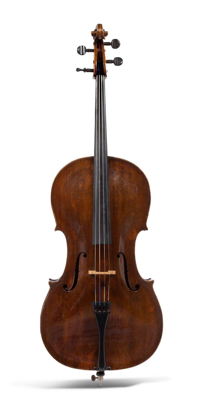 Null Französisches Cello aus dem 18. Jahrhundert, hergestellt in Mirecourt im Um&hellip;