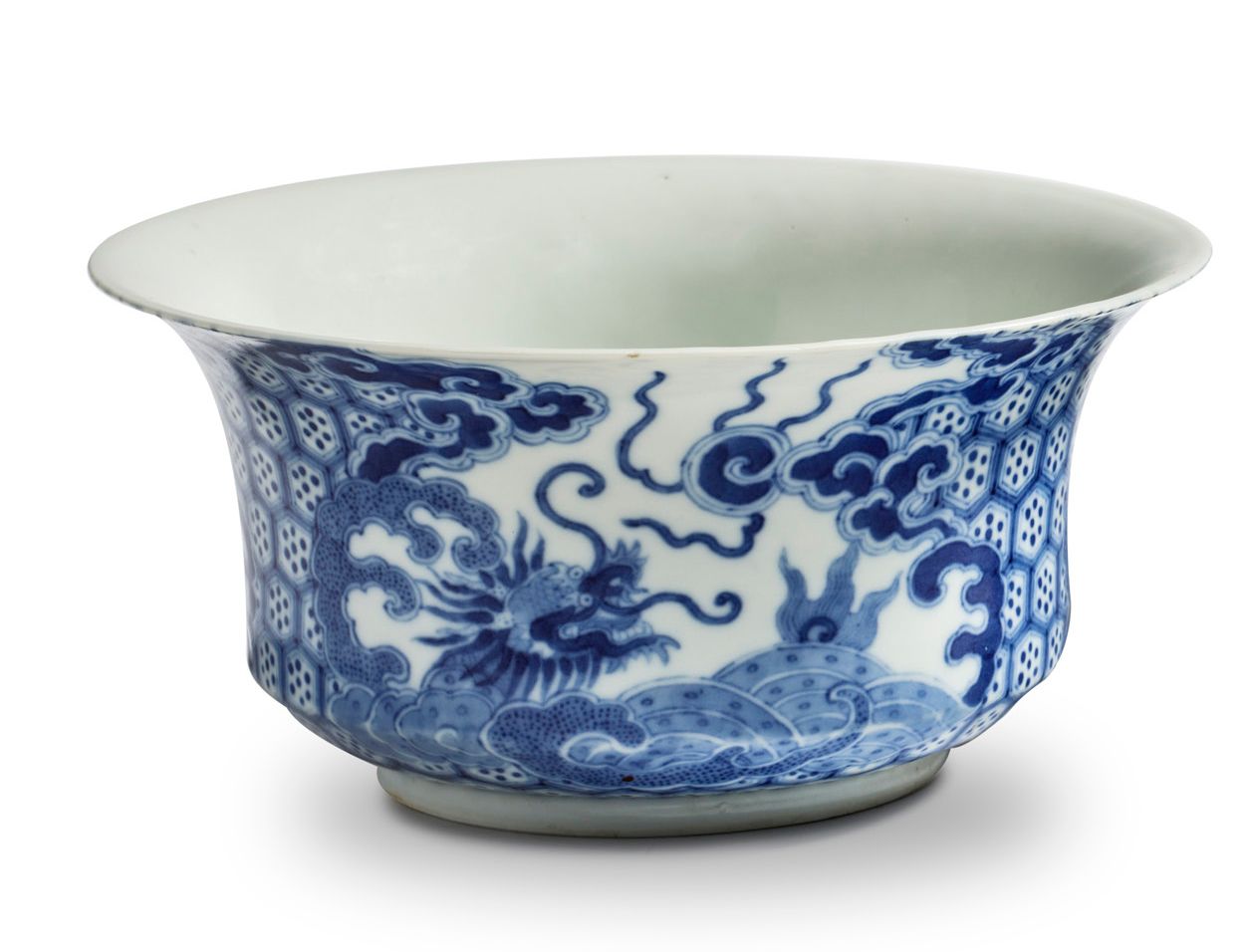 CHINE POUR LE VIETNAM PÉRIODE THIÊU TRI (1841 - 1847) 
Gran cuenco de porcelana &hellip;