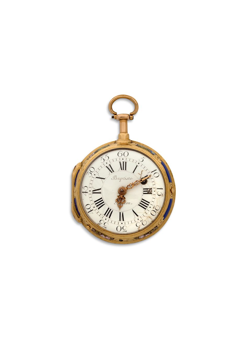 BAPTISTE BAILLON, Paris 
Nº 3844



Reloj de oro esmaltado con mecanismo de sond&hellip;