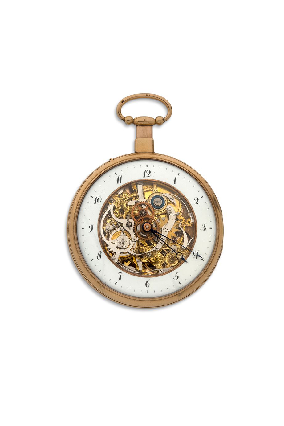 ANONYME 
Reloj esqueleto de oro con mecanismo de sondeo



Caja con bisagras, la&hellip;