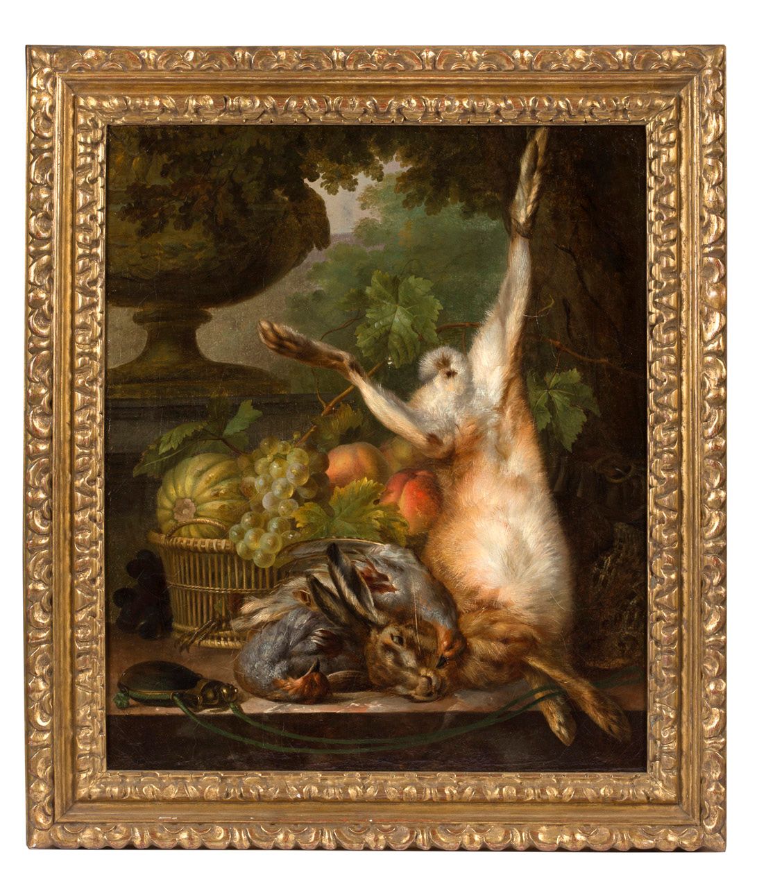 Attribué à Michel Joseph SPEECKAERT (1748 - 1838) Nature morte au trophée de cha&hellip;