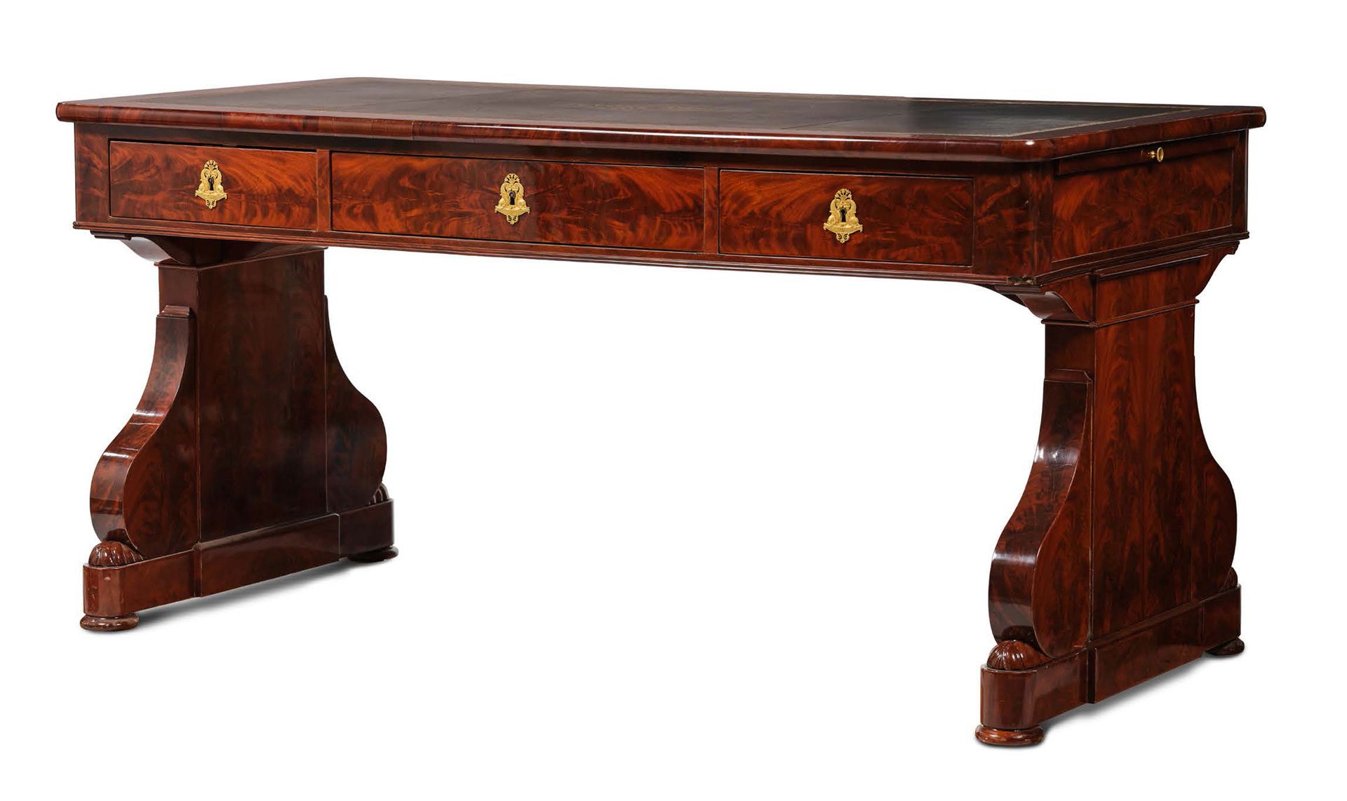 ATTRIBUÉ À FRANÇOIS-HONORÉ- GEORGES JACOB-DESMALTER (1770 – 1841) Flat desk in f&hellip;