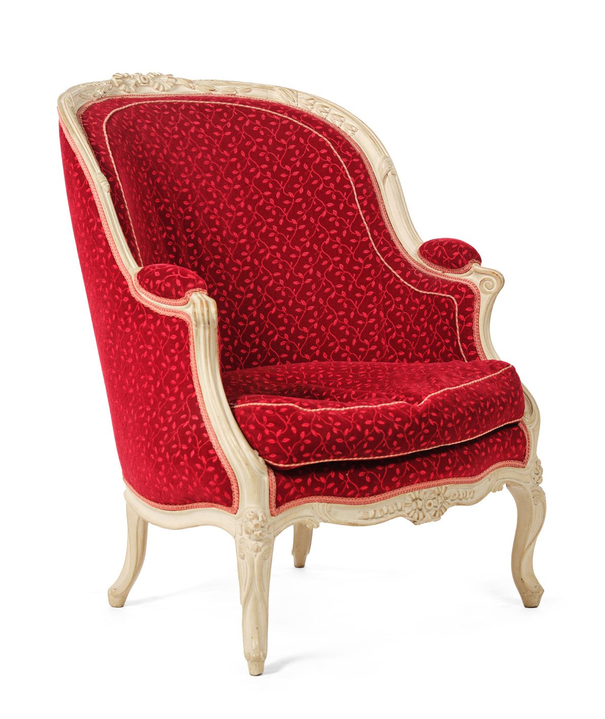 JEAN-JACQUES POTHIER (REÇU MAÎTRE EN 1750) Raro e importante sillón de madera de&hellip;