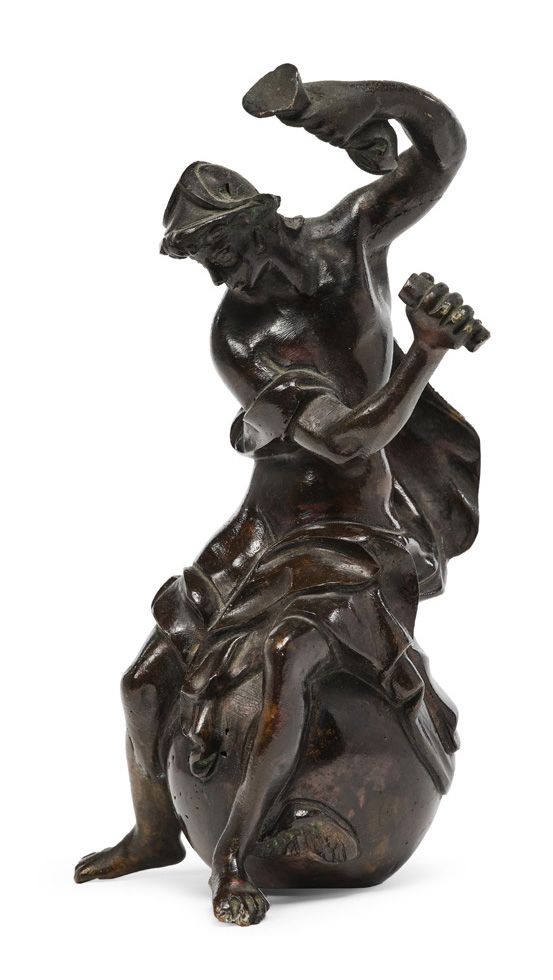 Null MERCURIO
Soggetto in bronzo patinato nero raffigurante Mercurio seduto su u&hellip;