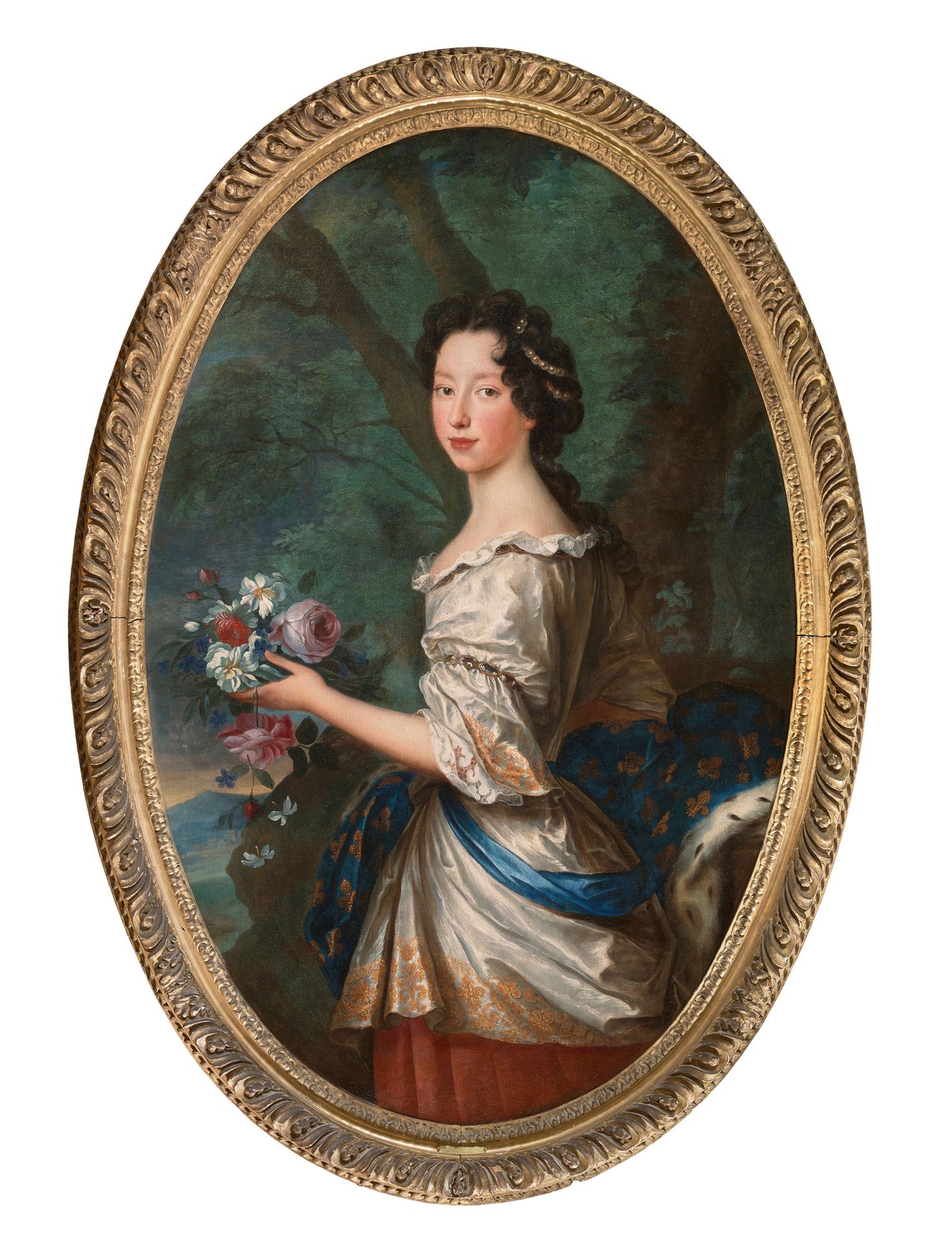 LOUIS ELLE, DIT FERDINAND LE JEUNE PARIS, 1649 - 1717, RENNES 萨瓦公爵夫人和撒丁岛女王安妮-玛丽-&hellip;