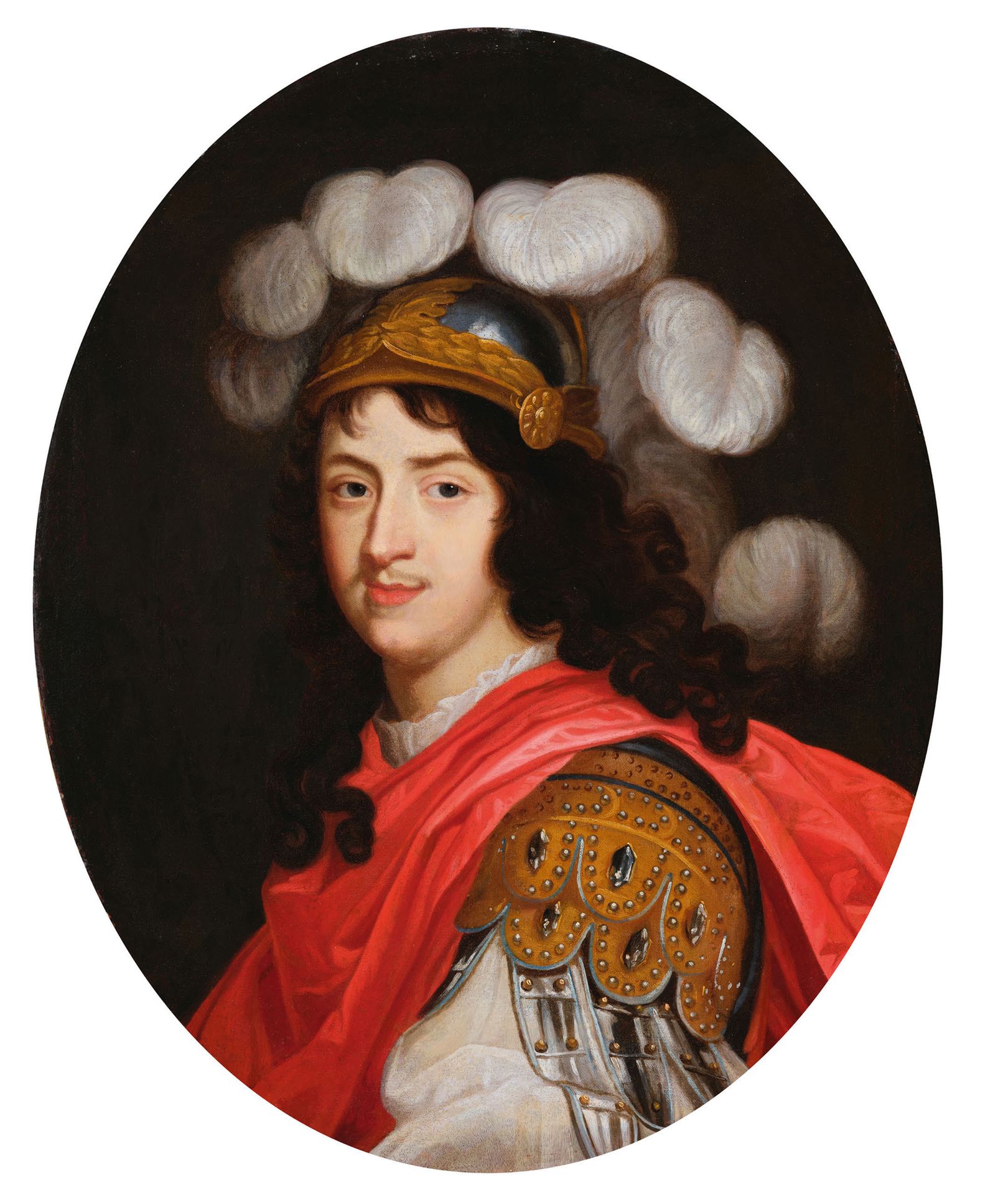 ÉCOLE FRANÇAISE DU MILIEU DU XVIIe SIÈCLE Portrait of Louis XIV during the Great&hellip;