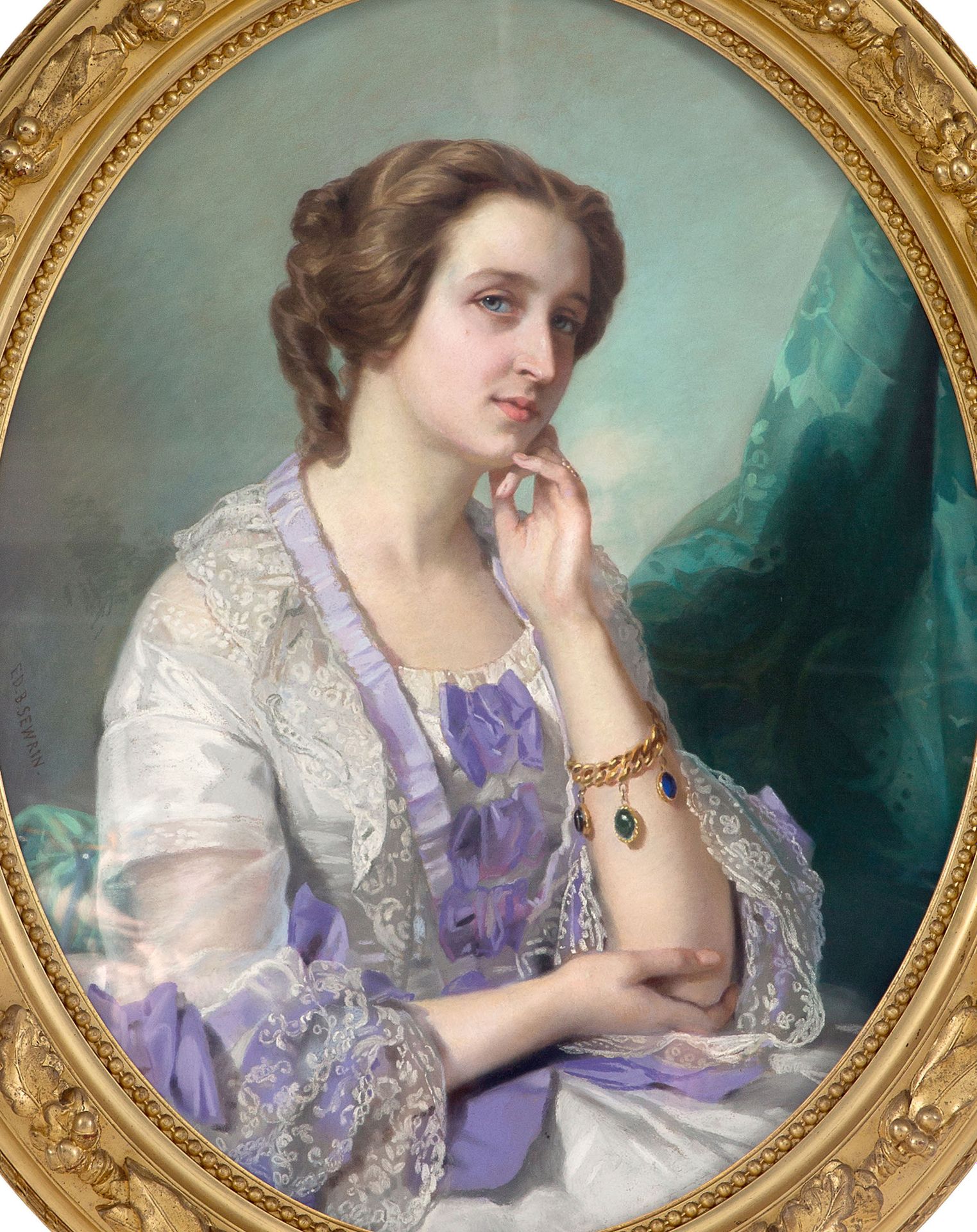 Presumed portrait of the Empress Eugénie de Montijo (182…