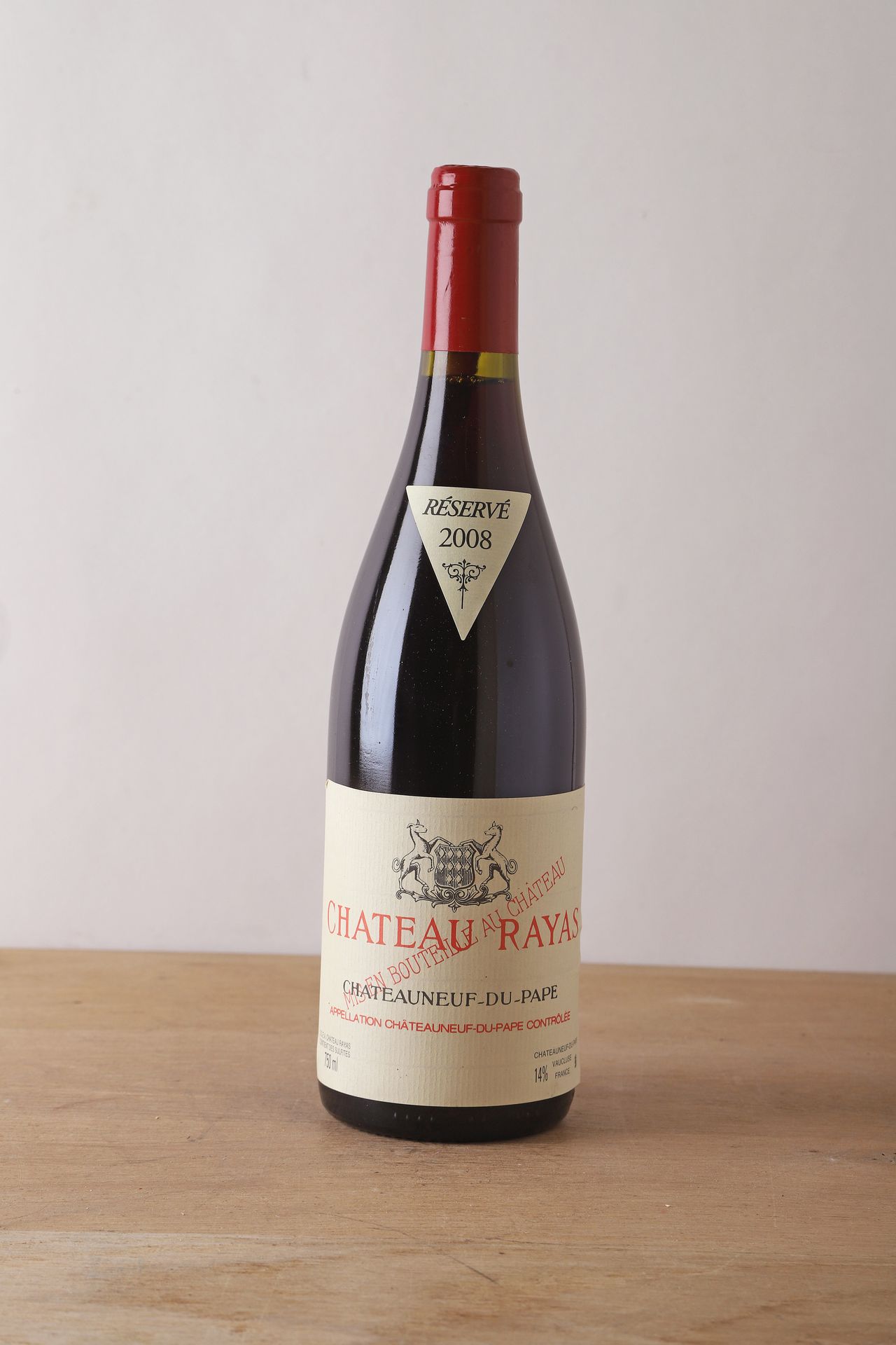 Null 1 B CHÂTEAUNEUF DU PAPE Red - 2008 - Château Rayas