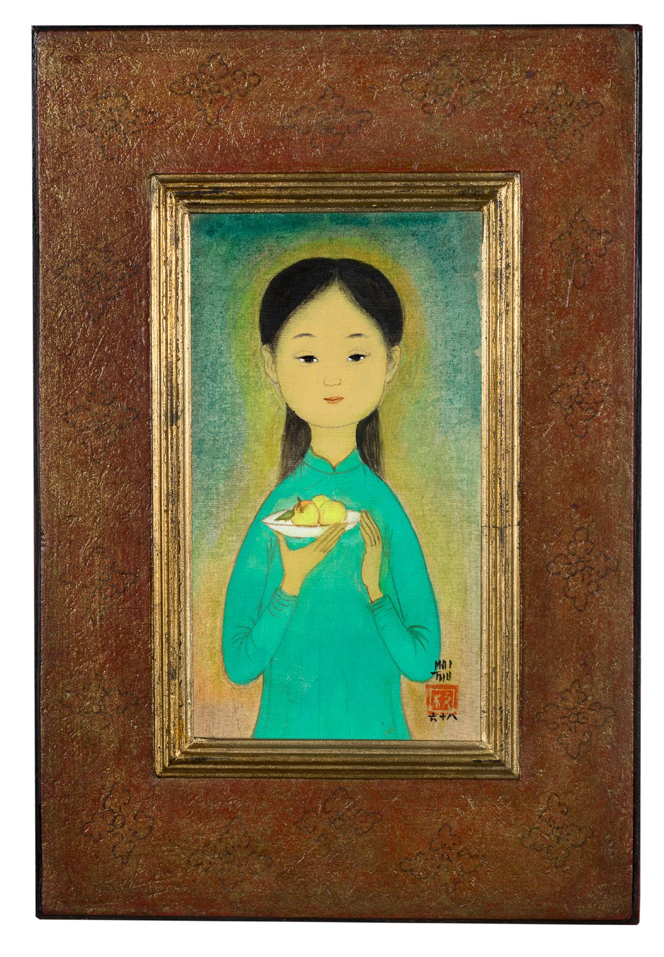 MAI TRUNG THỨ (1906-1980) Offerta, 1968
Inchiostro e colori su seta, firmato e d&hellip;