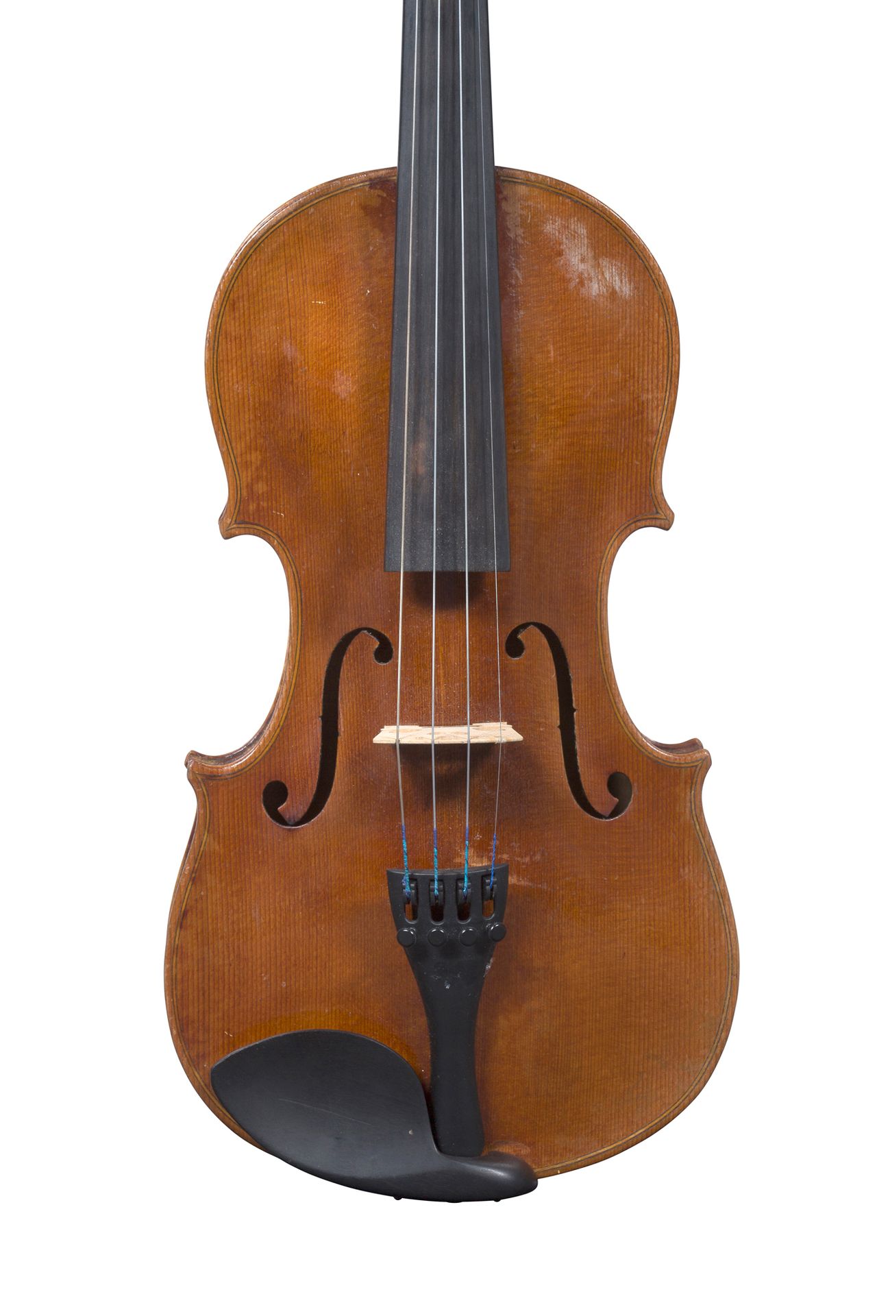 Null 德国小提琴
1900-20年左右的作品
带有JB Schweitzer 1813的标签
状况良好
随时可以演奏 
背面有359毫米