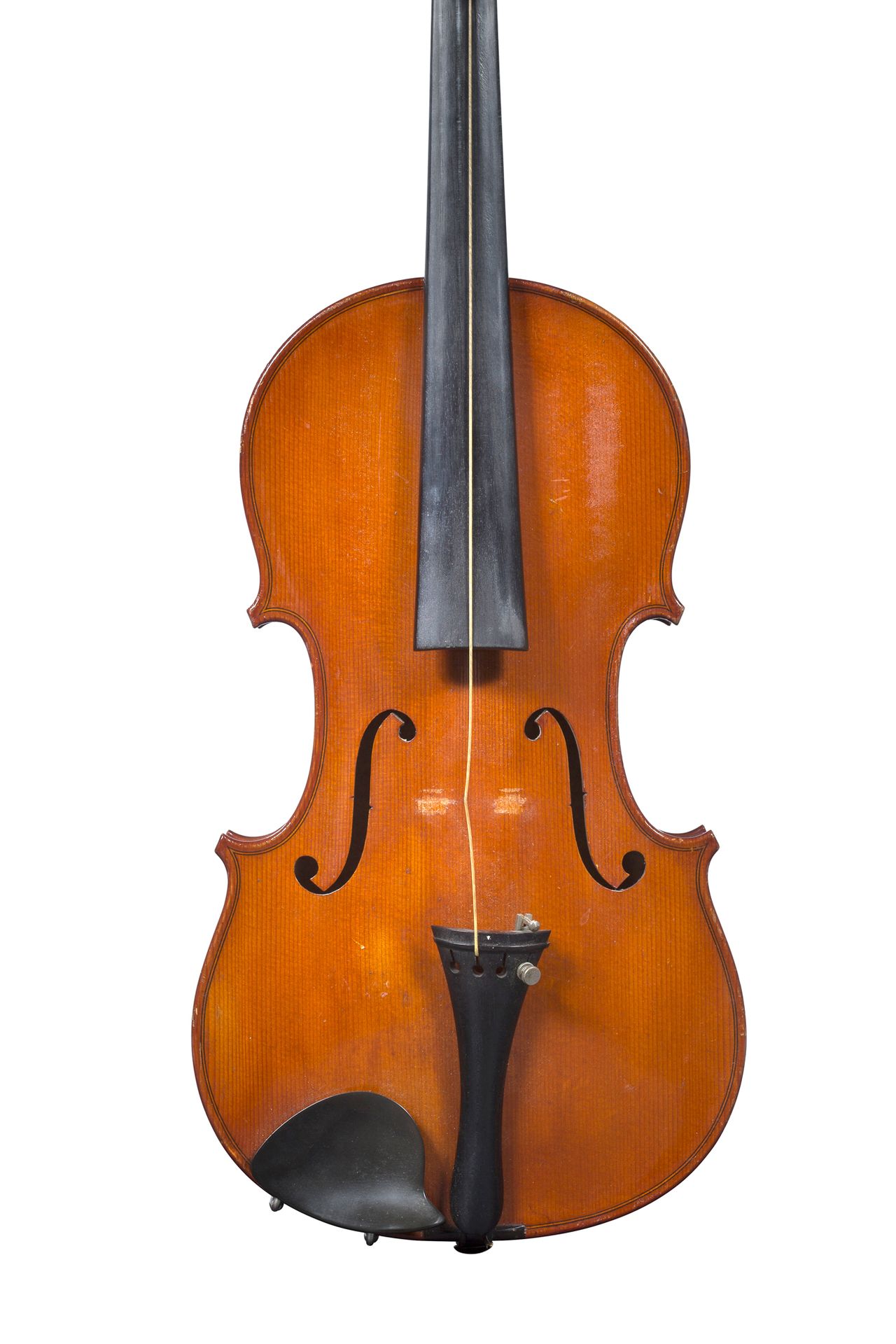 Null 工厂小提琴
20世纪初在Mirecourt制造
状况极佳 
背面有358毫米
附有学习用弓