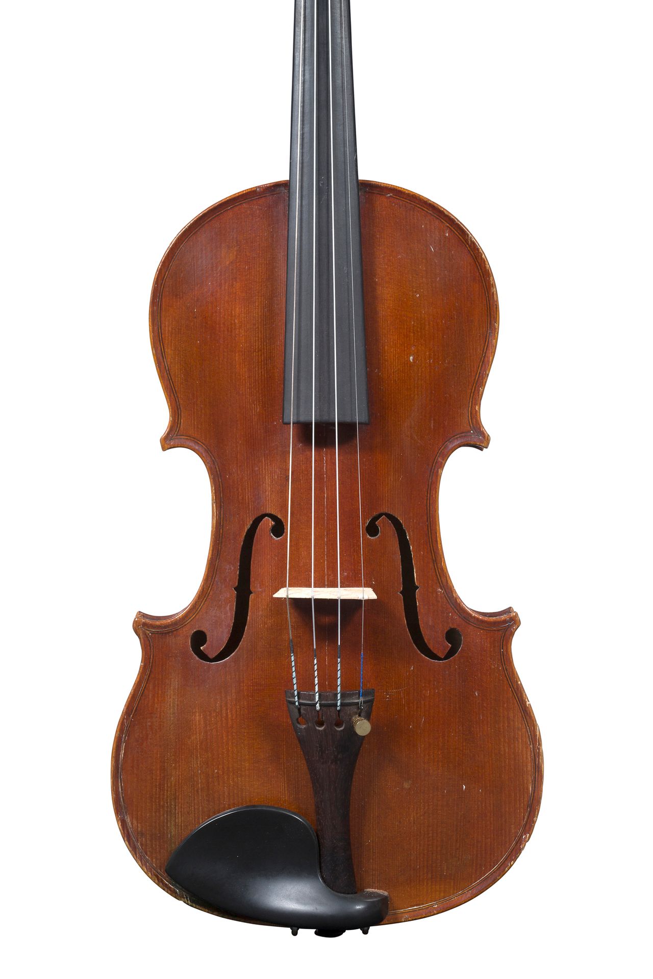 Null 19世纪初在Mirecourt制造的小提琴
带有Barbé à Mirecourt的标签
左下角的桌边有轻微的损坏
状况良好
随时可以演奏 
背面有3&hellip;