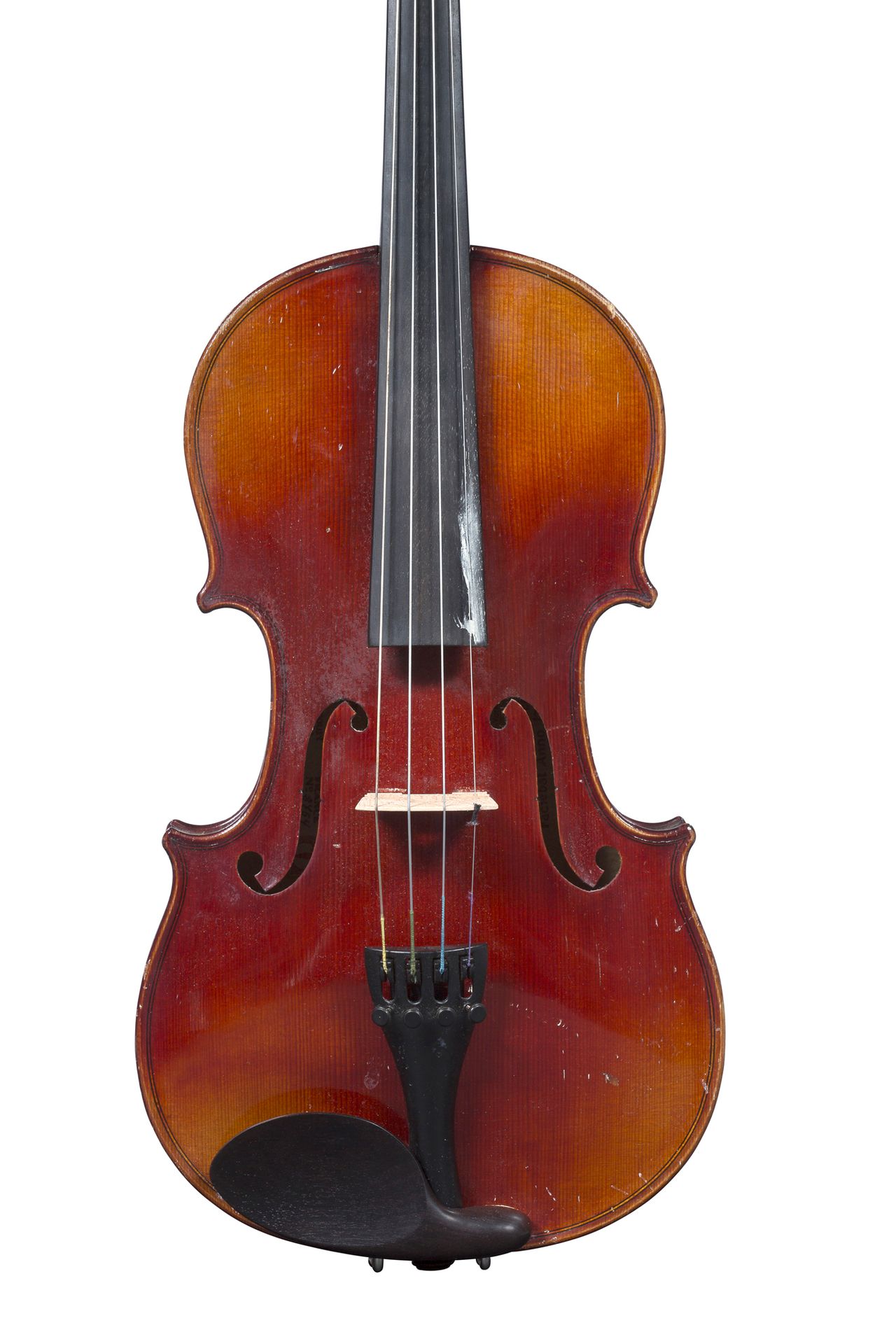 Null 1920-30年在Mirecourt制作的小提琴
在马克-拉贝尔特的指导下完成
有一个斯特拉迪瓦里的标签副本
状况良好
随时可以演奏 
背面有356毫&hellip;