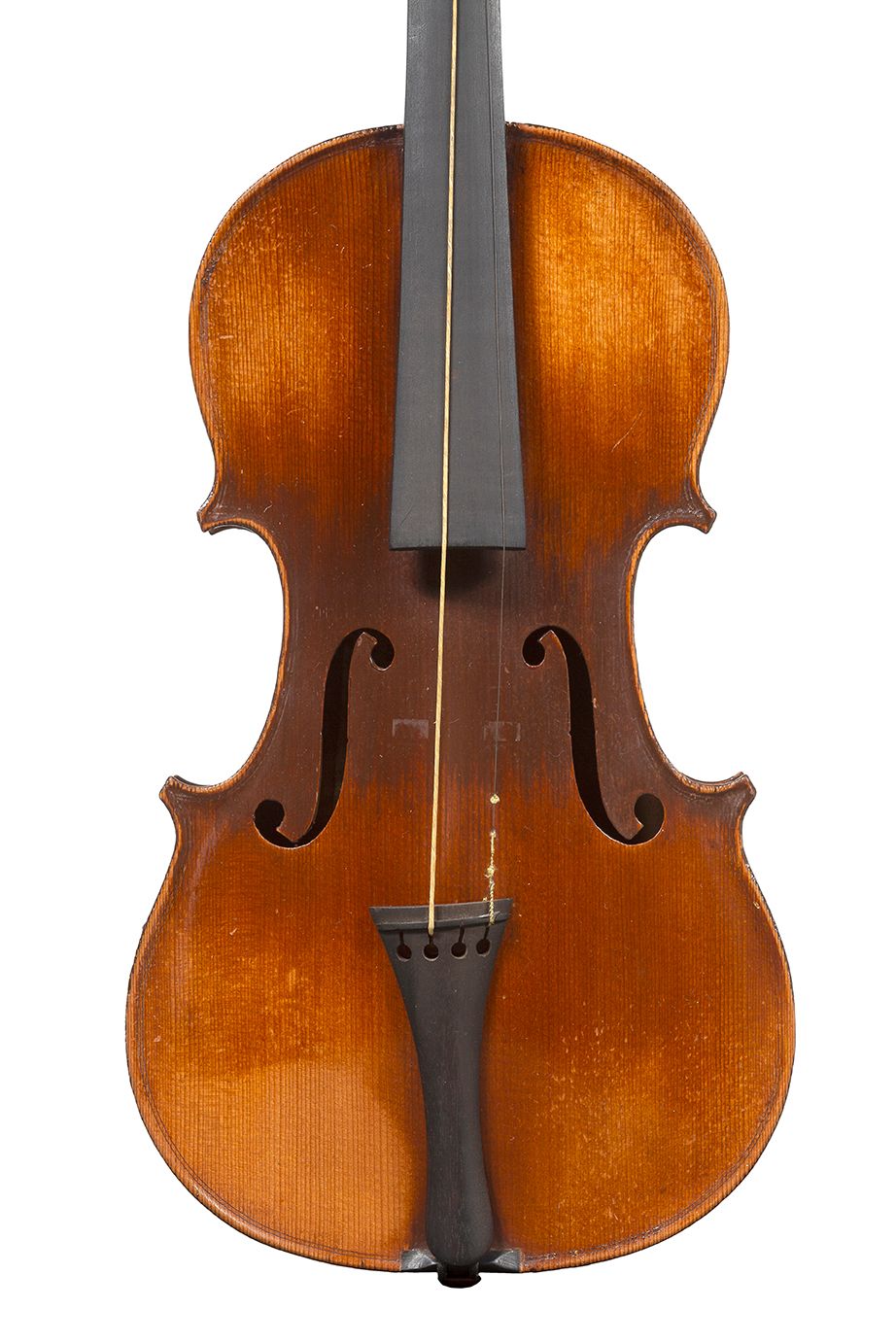 Null 3/4尺寸的学生小提琴
工业化生产
无螺丝，有伪装的Stradivarius标签
状况良好 
背面340毫米