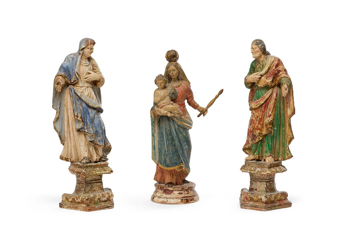Null SAINTE MARIE ET SAINT JOSEPH
Sculptures en bois sculpté et polychromé, prob&hellip;