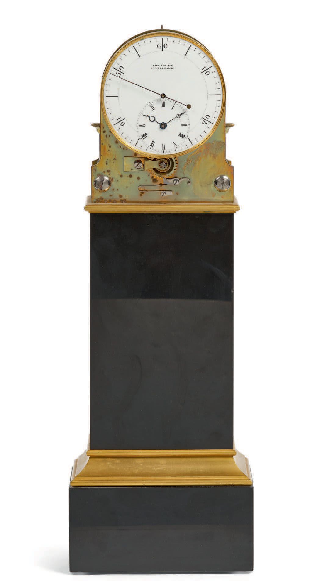 PAUL GARNIER, Horloger de la Marine - Milieu XIXe siècle Régulateur à poser de p&hellip;
