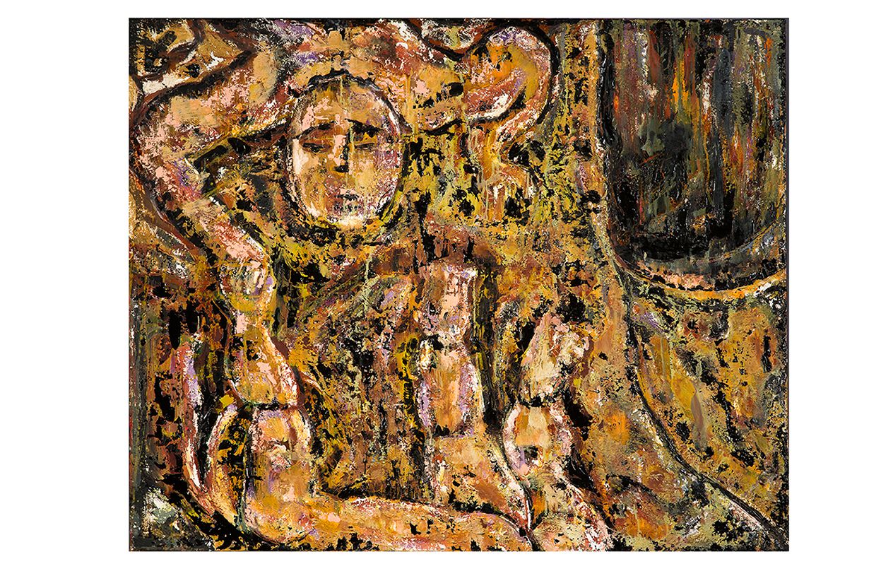 ONG THE CONG (né en 1945) Woman with raised arms
Oil on canvas
81 x 100 cm - 31 &hellip;