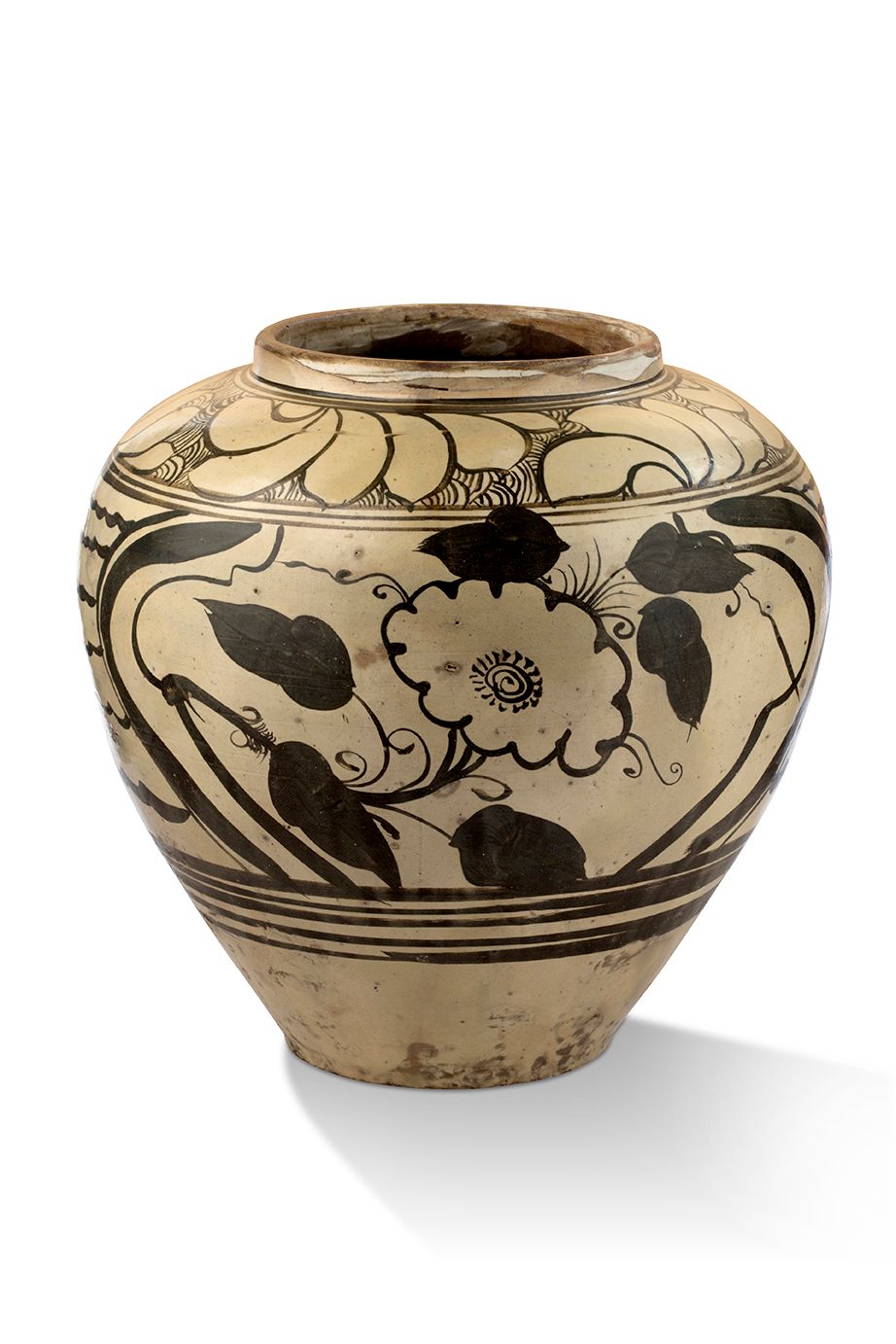 CHINE DYNASTIE YUAN (1279-1368) Grande vaso Guan
In grès smaltato di Cizhou, cor&hellip;