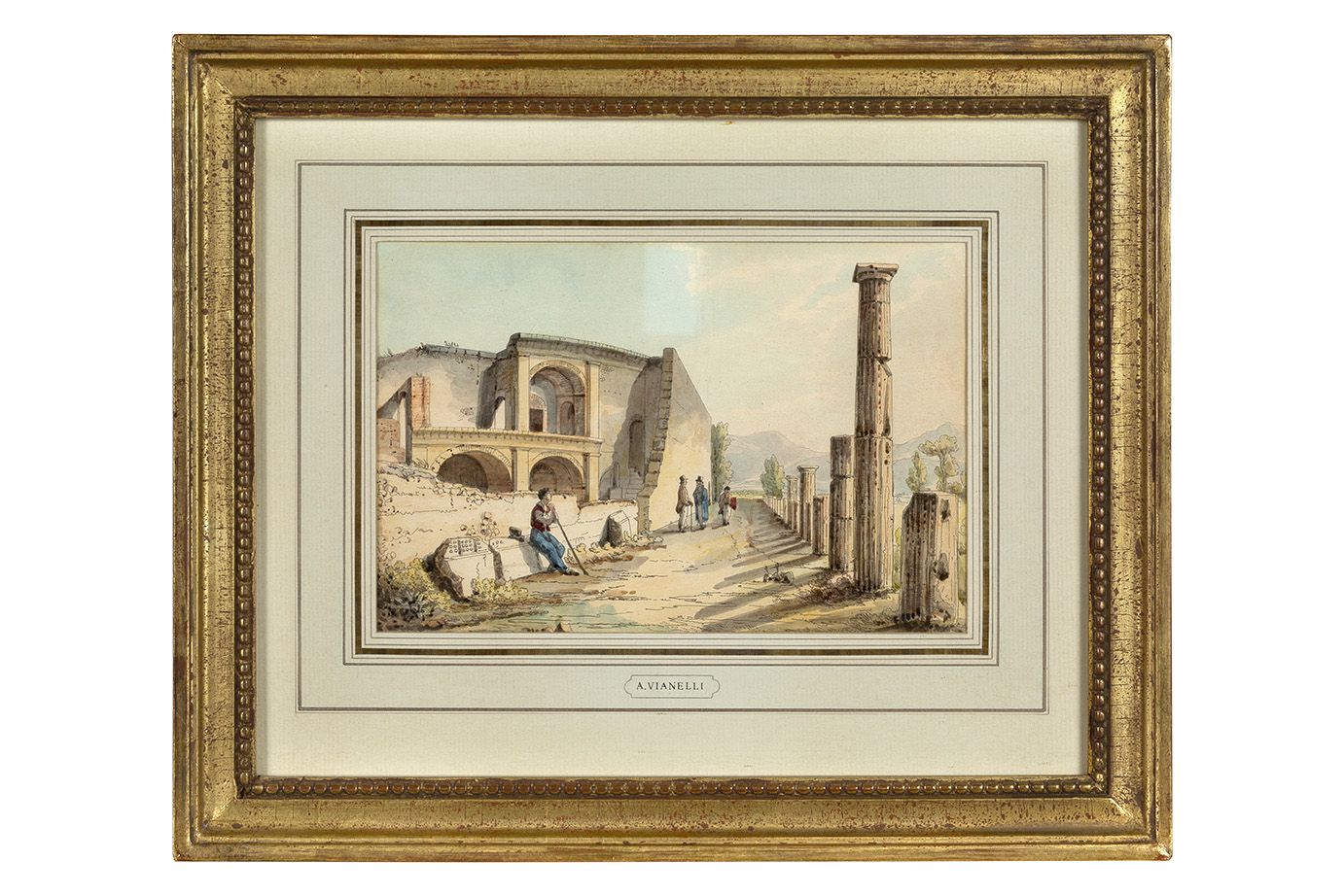 École italienne du XIXe siècle Italian school of the 19th century

Pompeii, View&hellip;