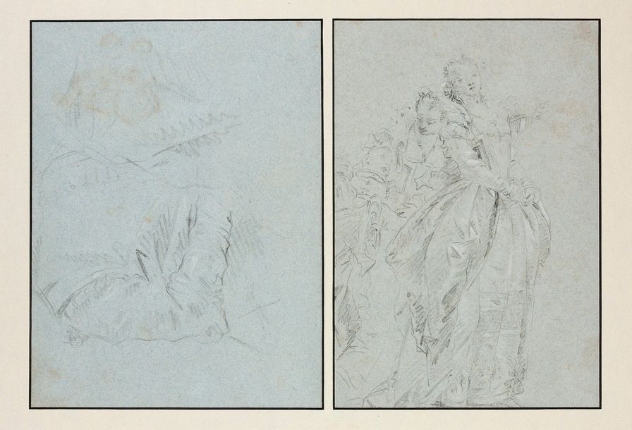 Giovanni Domenico TIEPOLO (Venise 1727 - 1804) 
Etude pour la visite du roi Henr&hellip;