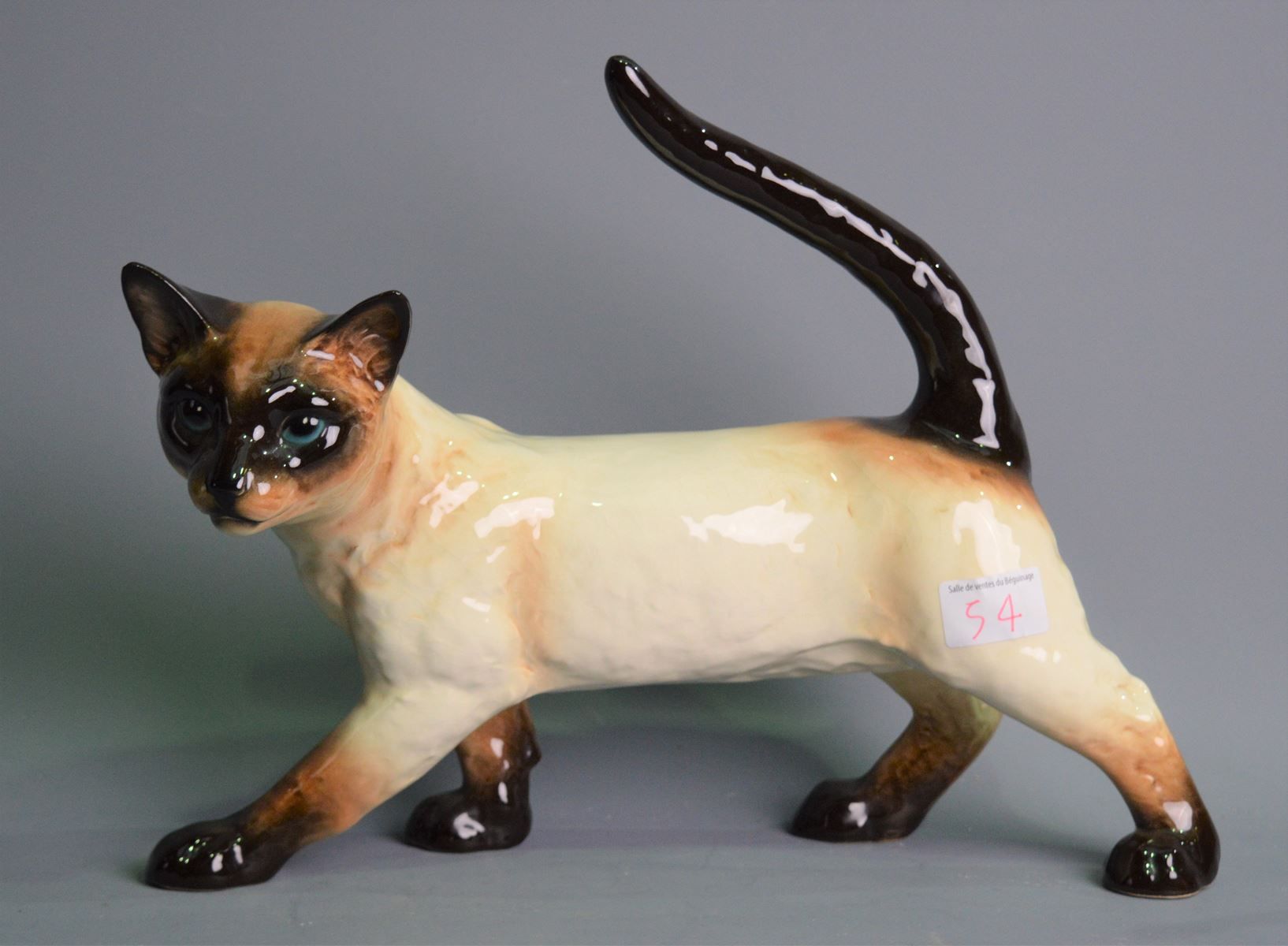 Null 德国陶器猫，戈贝尔，宽：35厘米，高：27厘米