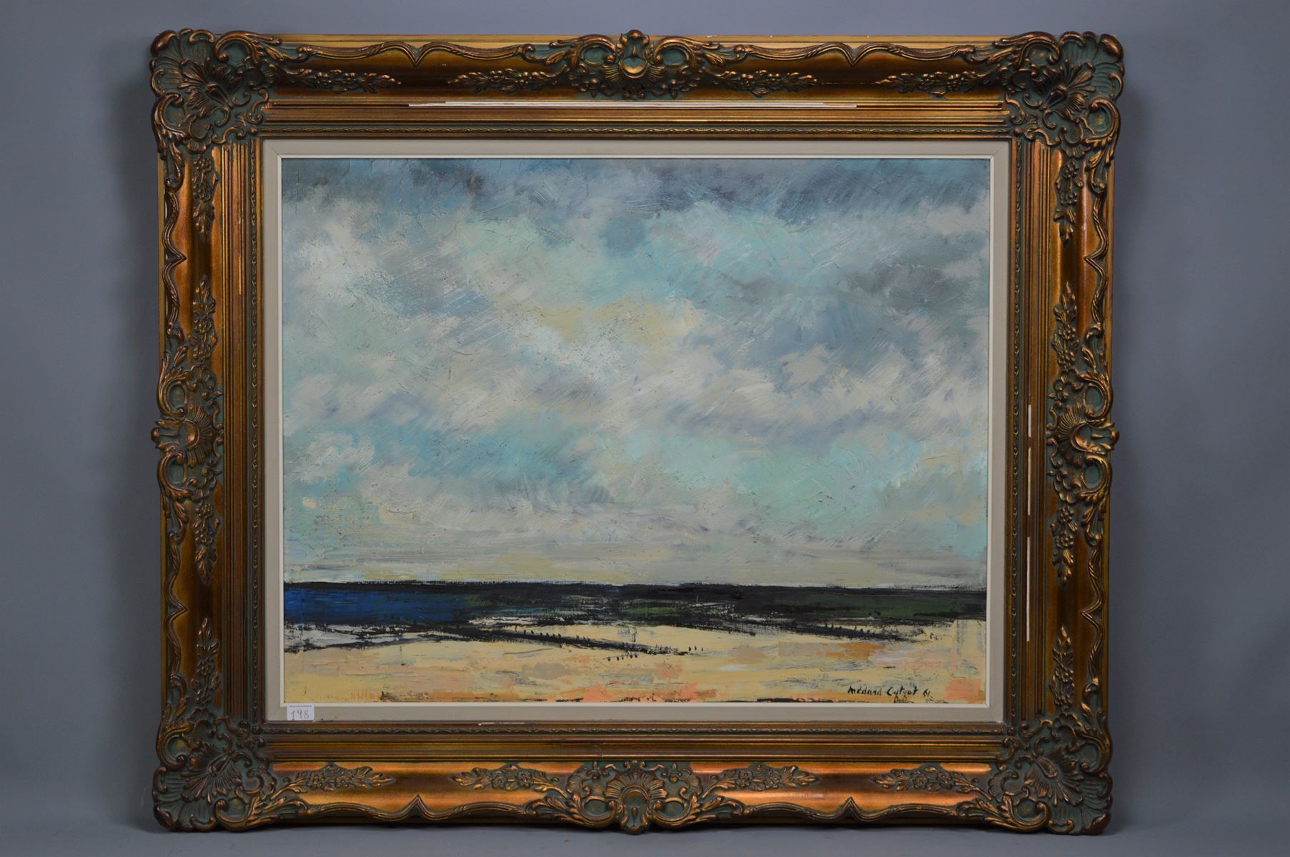 Null HST. The North Sea' signed lower left Médard Tytgat 61, 70x90cm