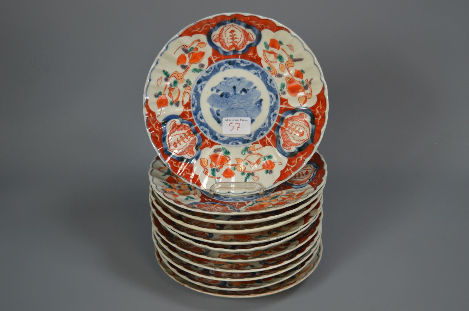 Set di piatti Imari, diametro 22 cm