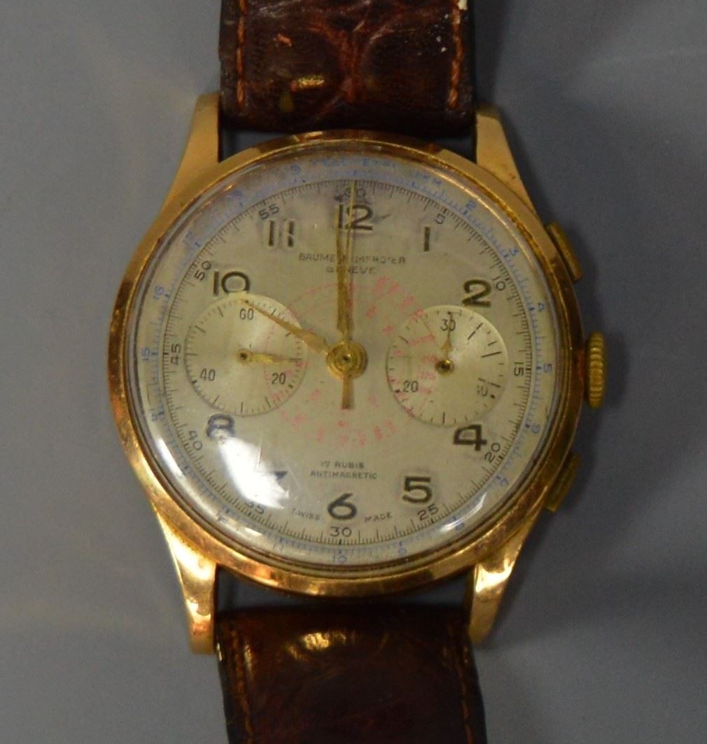 Null Reloj Baume et Mercier de oro de 18 quilates