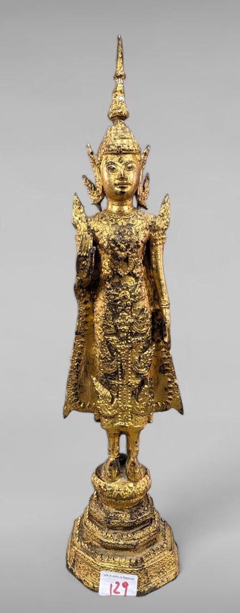 Null Boudha Thaïlande vers 1900 - 49 cm