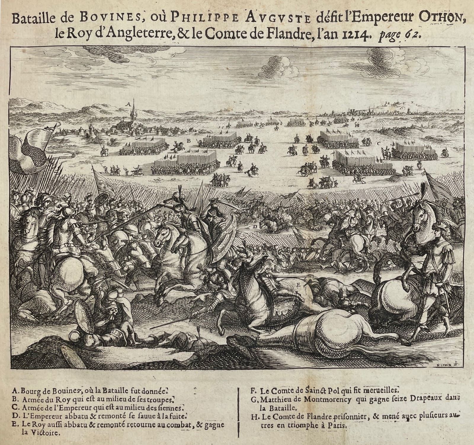 GIRARD (Antoine). 弗朗索瓦的难忘岁月》，其中描述了他们伟大的战役和他们的伤亡情况。巴黎，让-赫诺特，1647年。4开本，硬牛皮纸（时期装订）。&hellip;