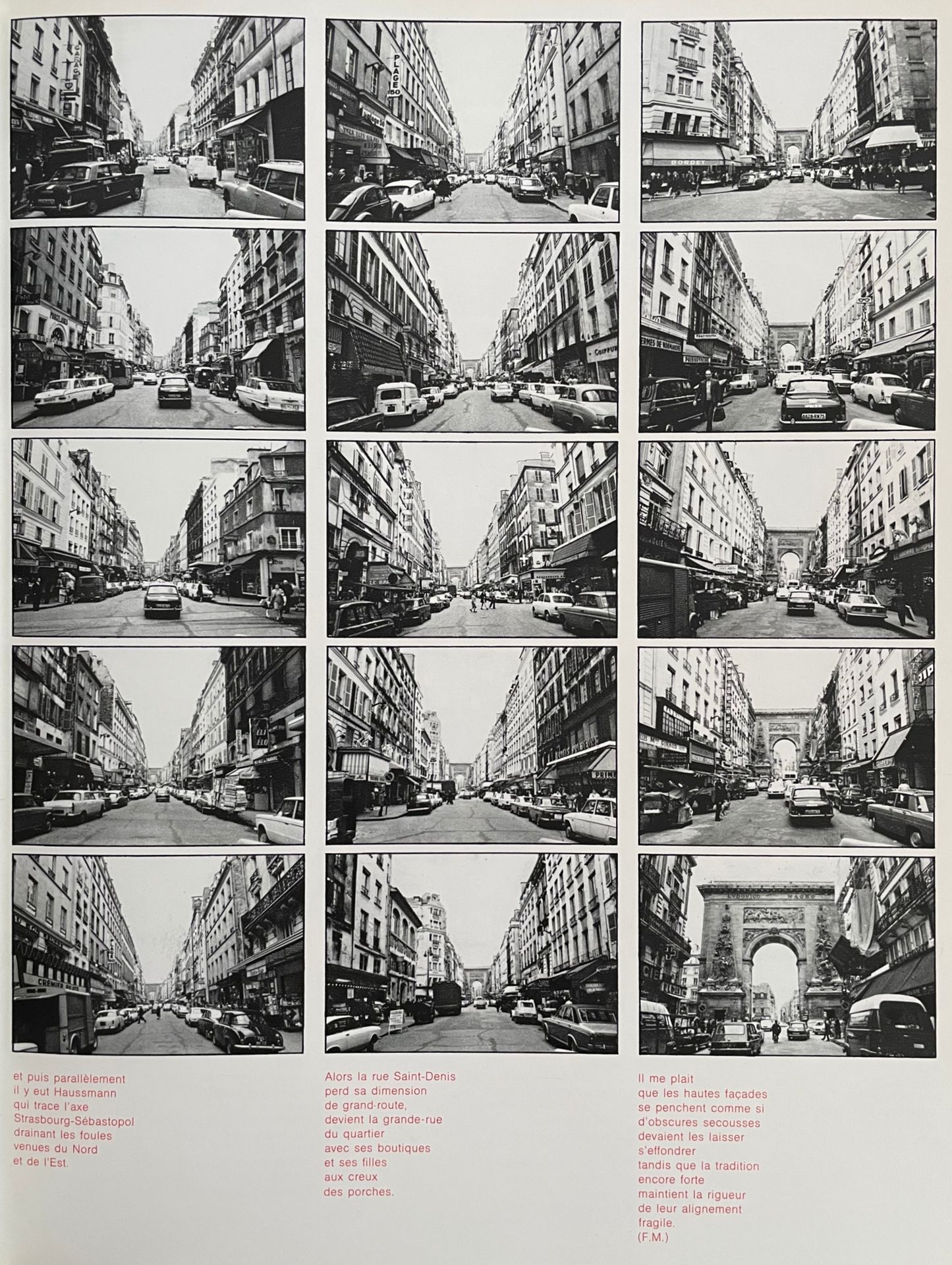 BLOCH-LAINÉ (Jean-Louis). Rue Vue.[巴黎]，巴黎不动产集团--巴黎建筑公司，1970年。4开本，平装本，出版商封套。原版配有让&hellip;