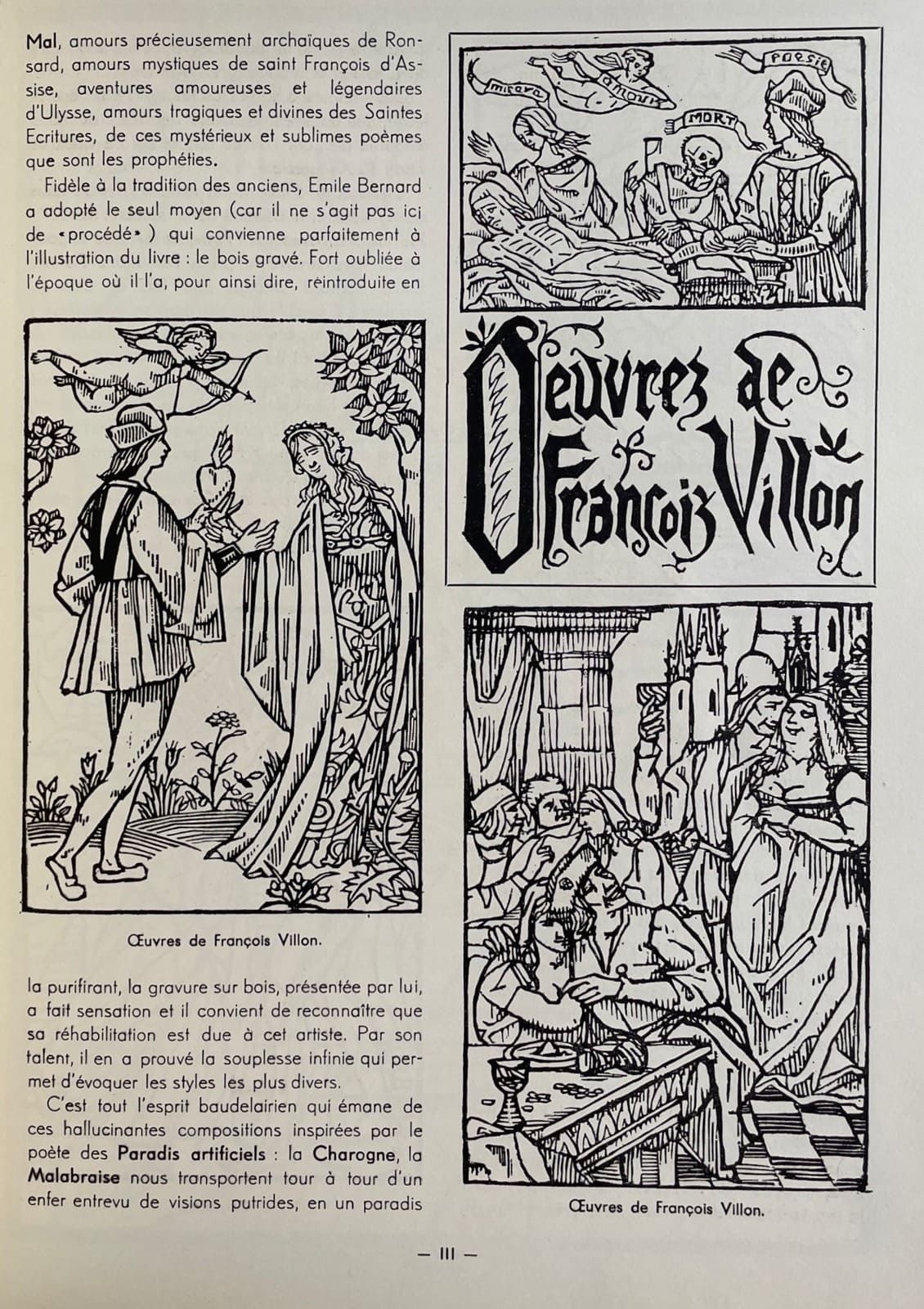 MORNAND (Pierre). 一套3本插图书。6位图书艺术家。巴黎，Le Courrier Graphique, 1940。四开本，平装本。作品配有72幅&hellip;