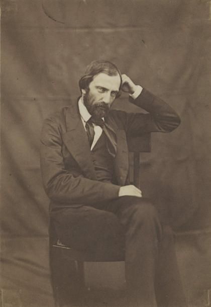 Vicomte Joseph VIGIER (1821-1894) Le Prince de Joinville, Claremont, 1852 Tirage&hellip;